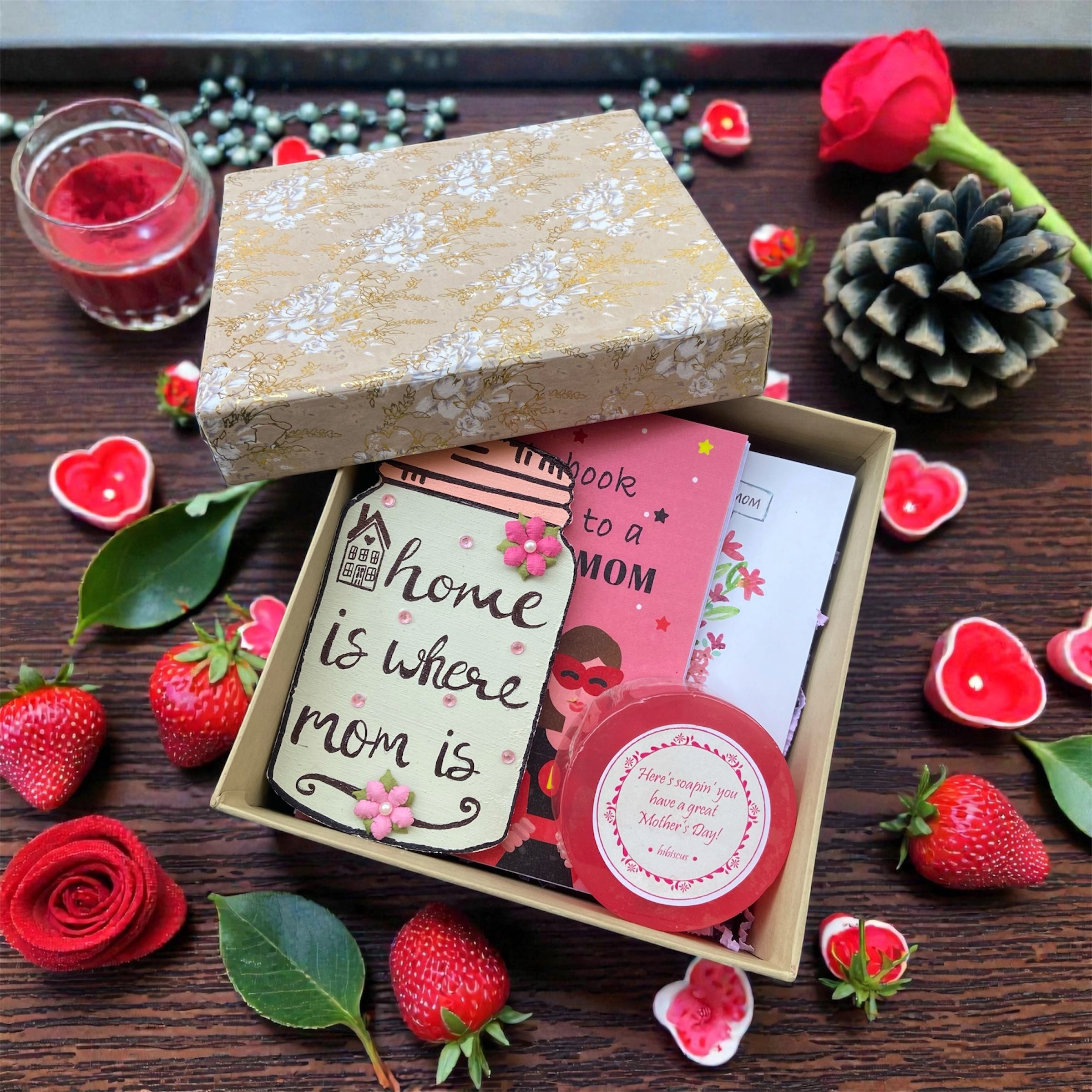 Mother's Day Hamper - Wrapped In Love (4 items)