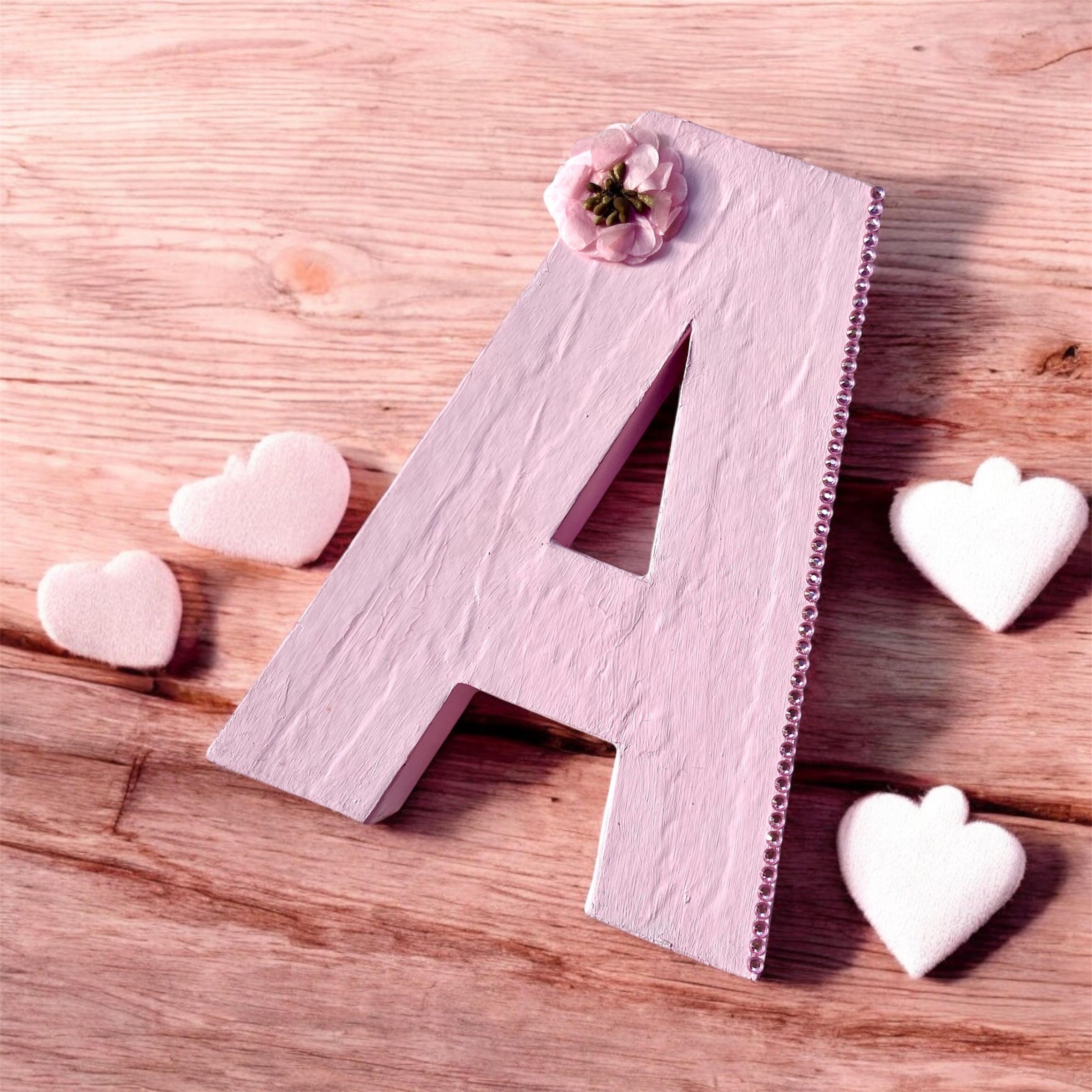 Custom Initial Plaque Hers Personalized Name Plaque for Her