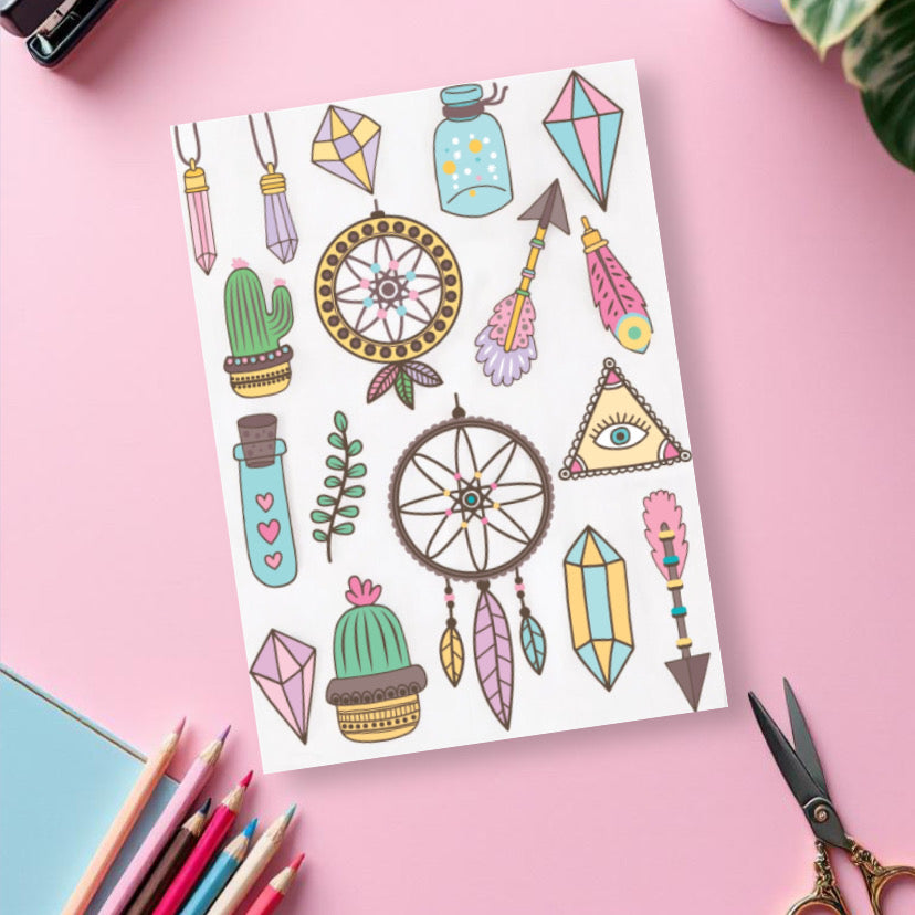 Dreamy Elements Sticker Sheet