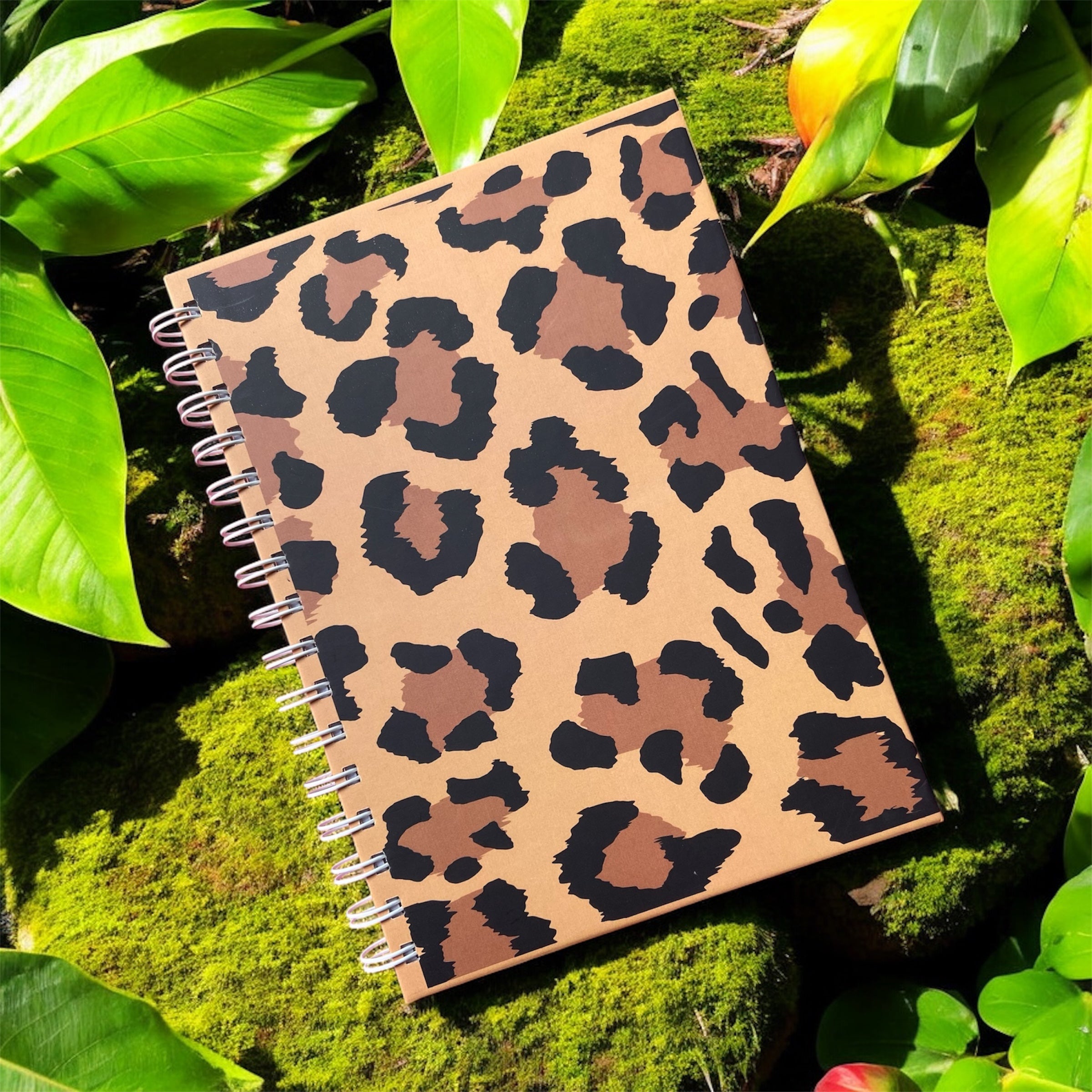 Hardbound Journal – Animal Print | Stylish & Bold Notebook for Notes