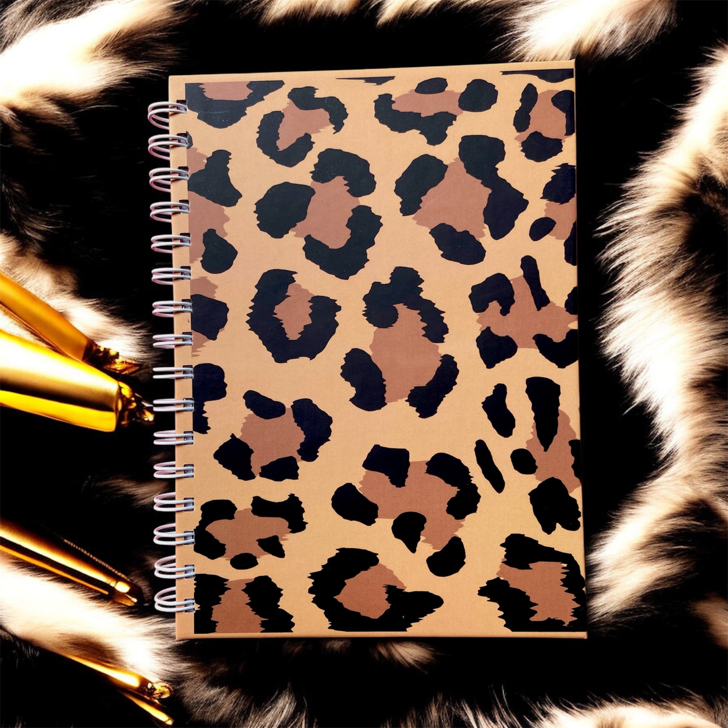 Hardbound Journal – Animal Print | Stylish & Bold Notebook for Notes