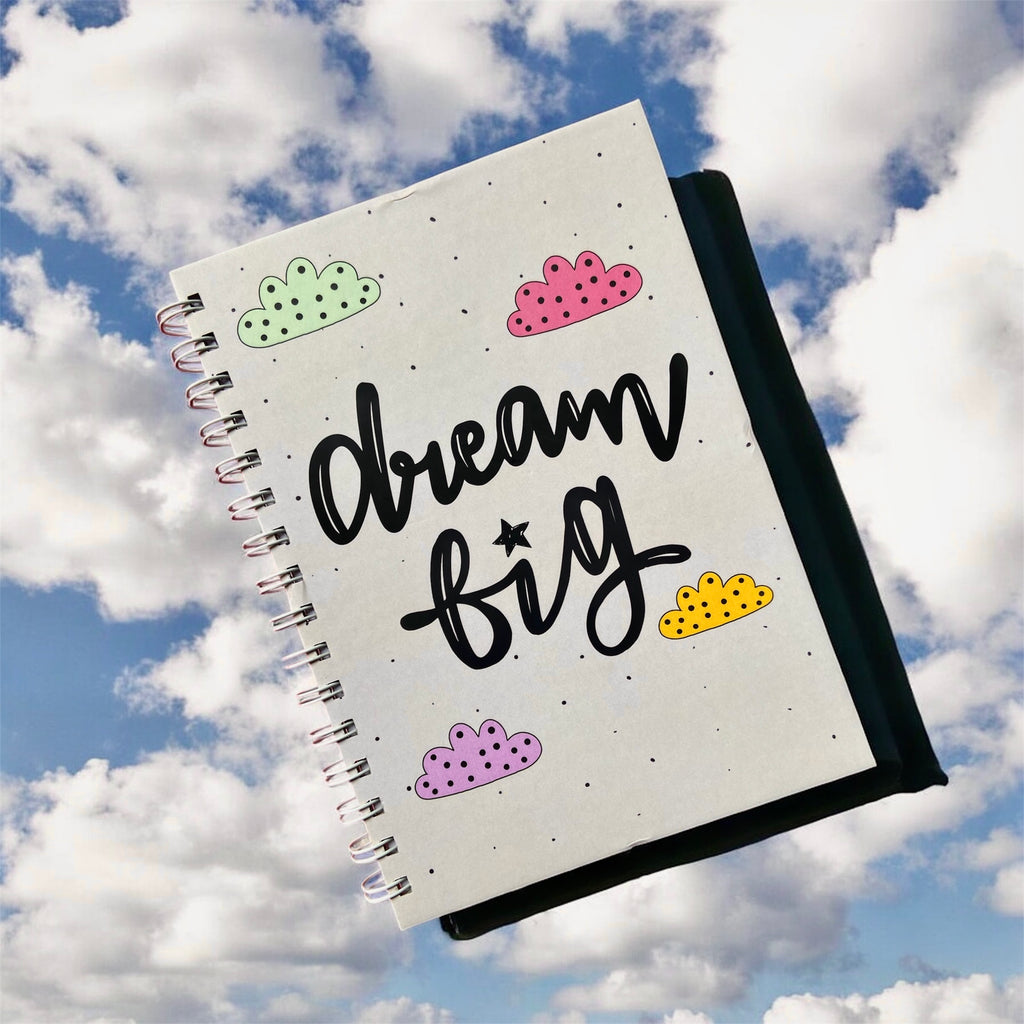 Hardbound Journal – Dream Big | Motivational Notebook for Goal Setting