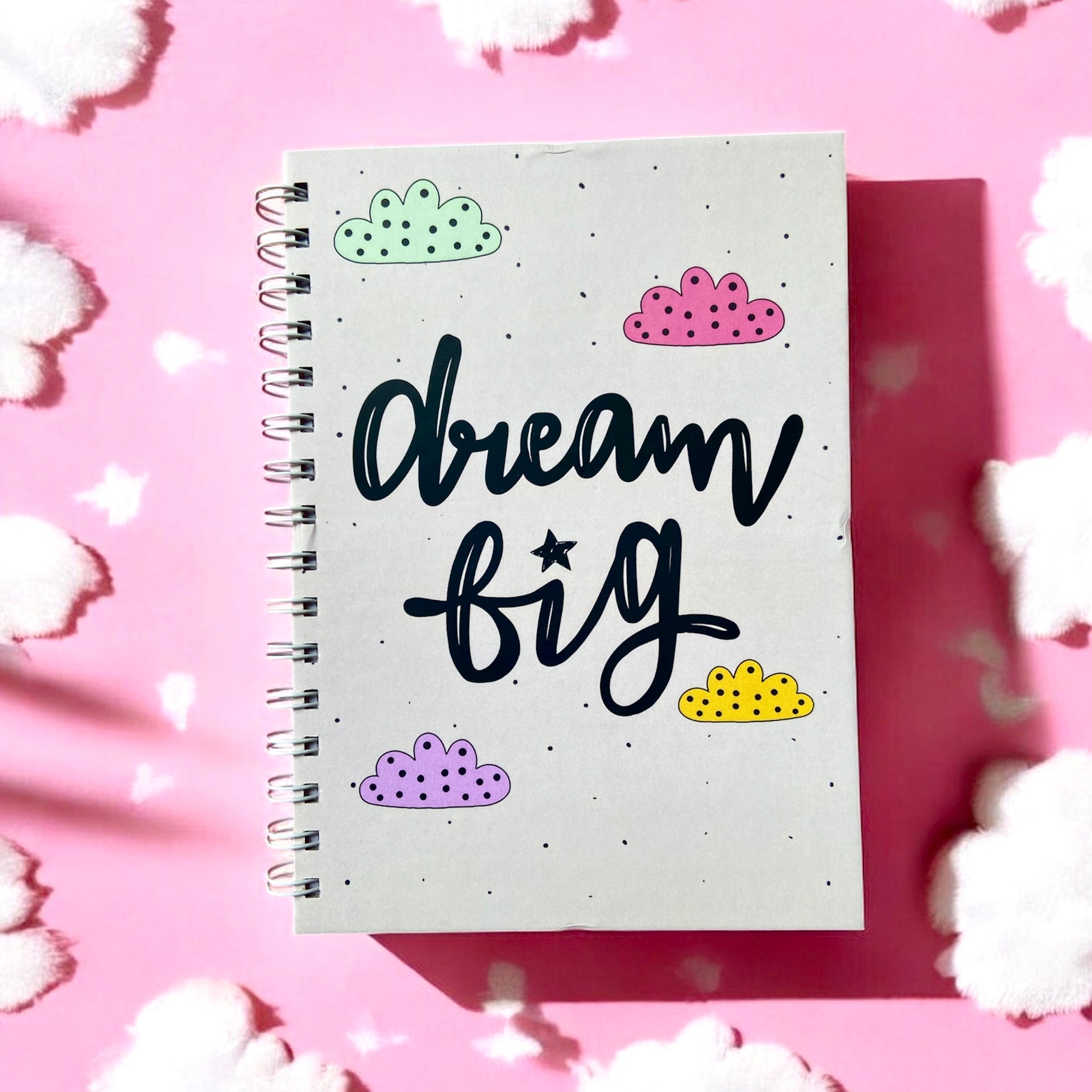 Hardbound Journal – Dream Big | Motivational Notebook for Goal Setting