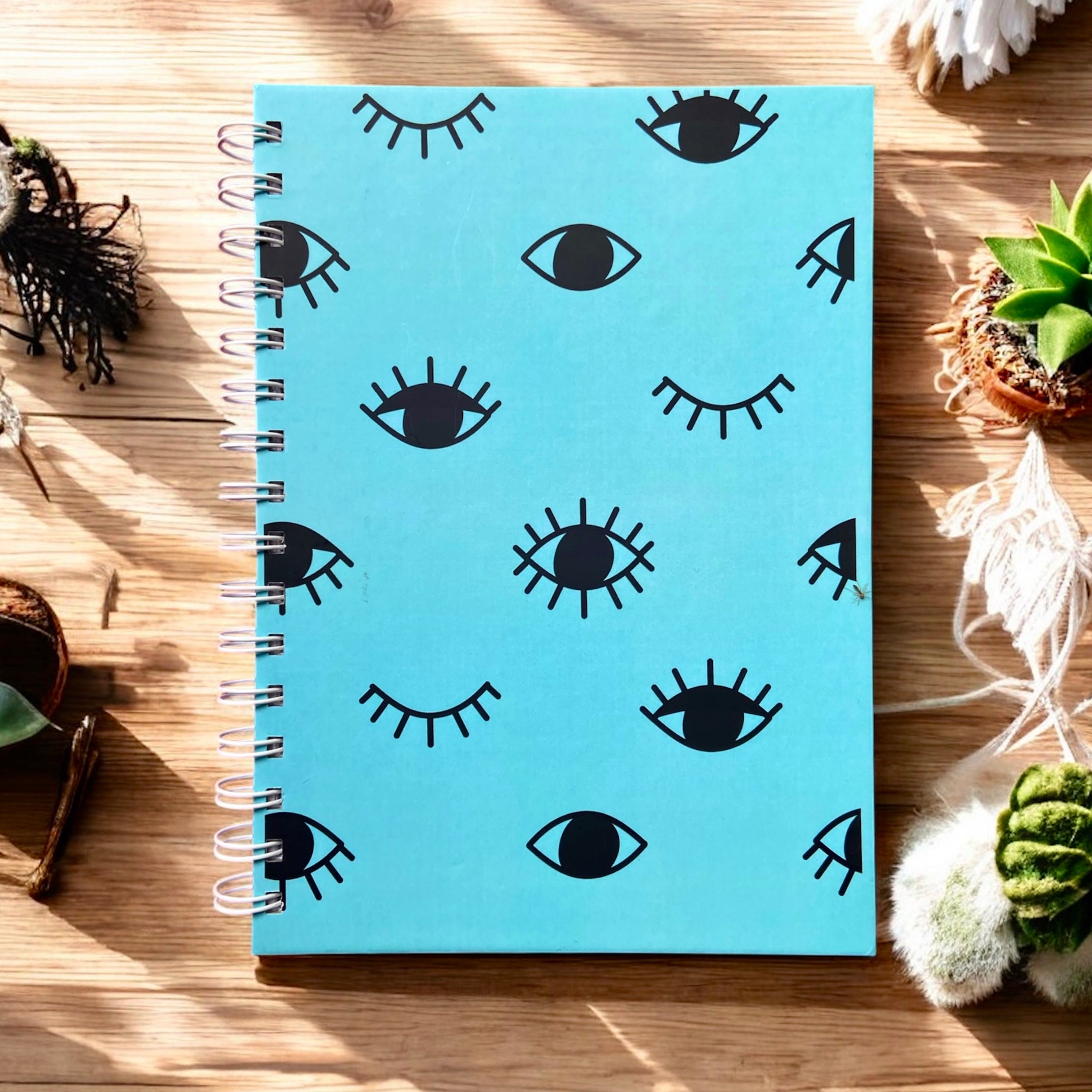 Hardbound Journal – Evil Eye | Protective & Stylish Writing Journal
