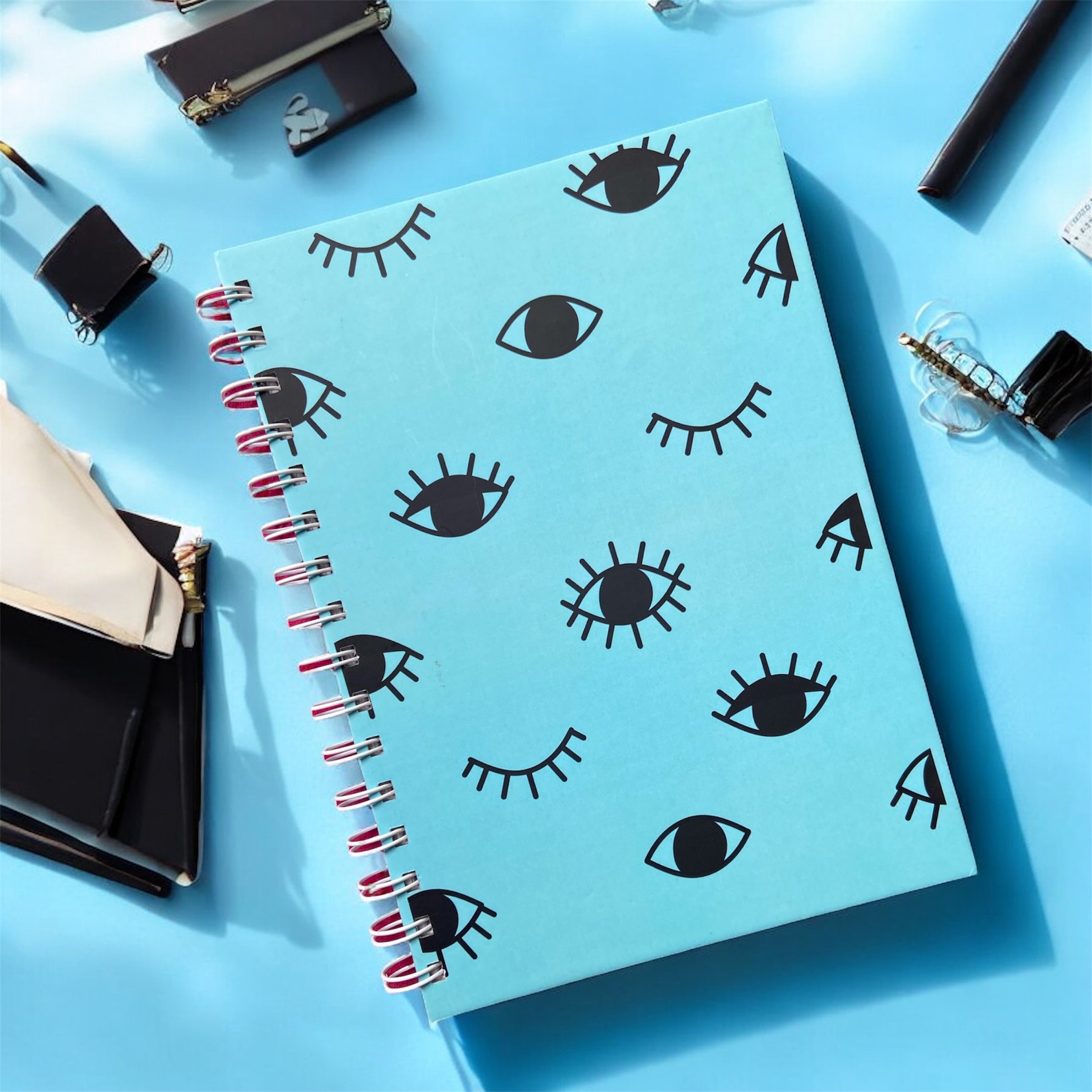Hardbound Journal – Evil Eye | Protective & Stylish Writing Journal