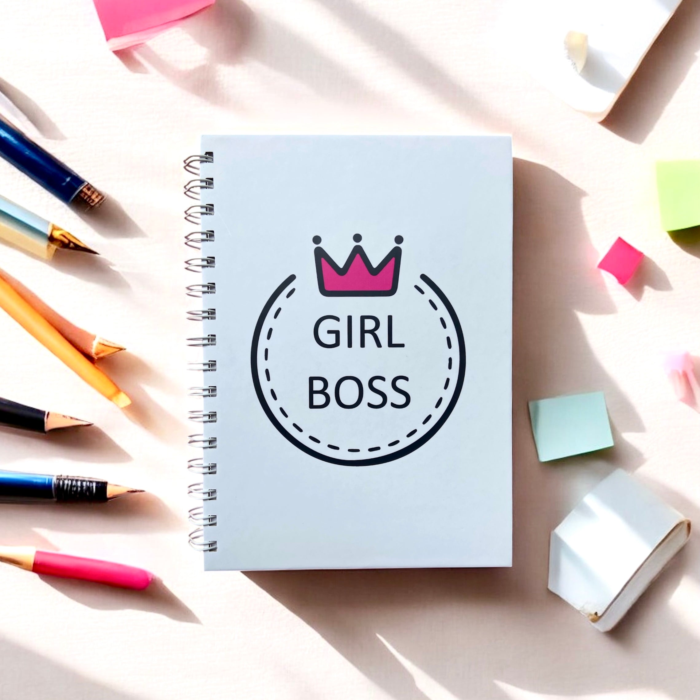 Hardbound Journal – Girl Boss | Motivational Journal for Women