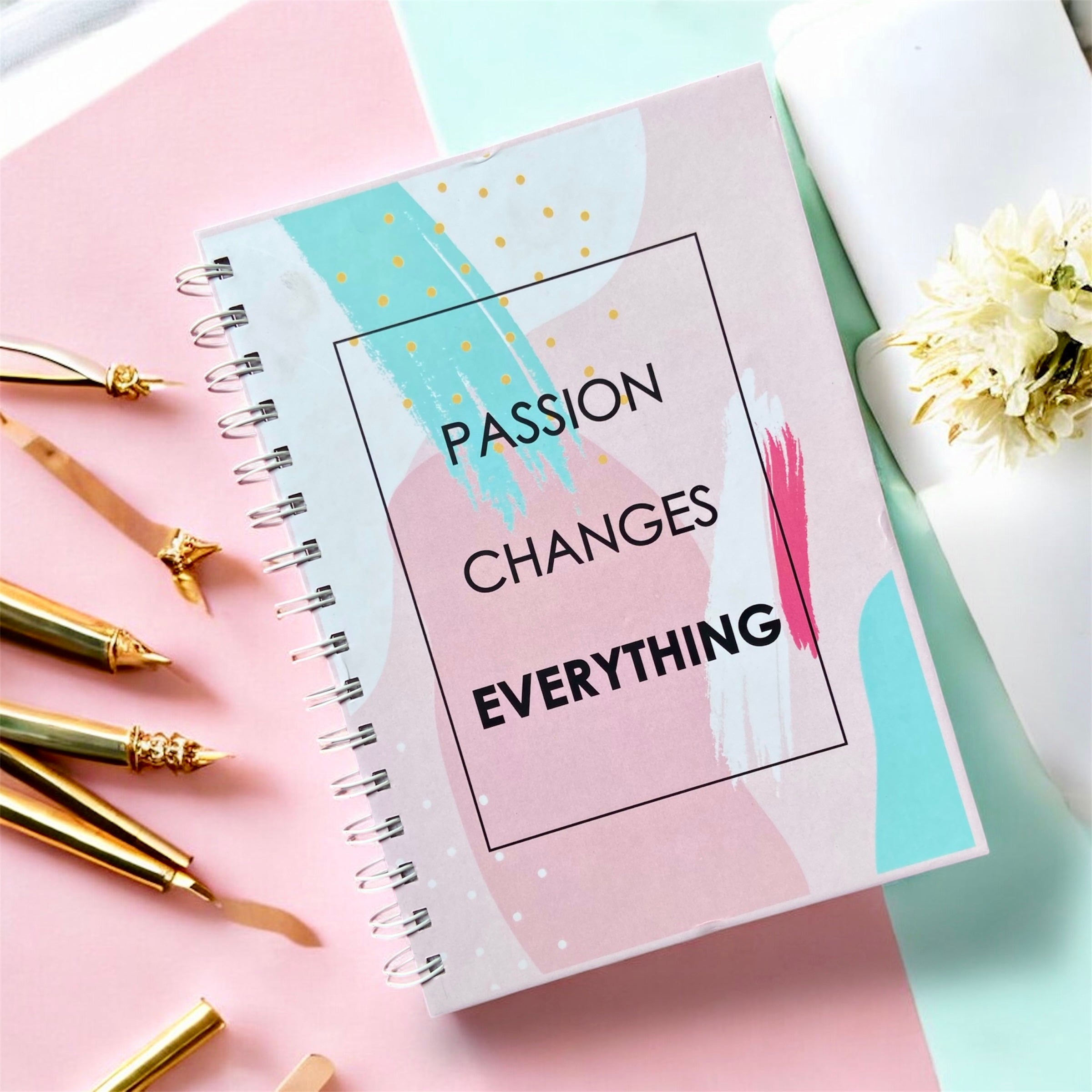 Hardbound Journal – Passion Changes Everything | Inspirational Journal