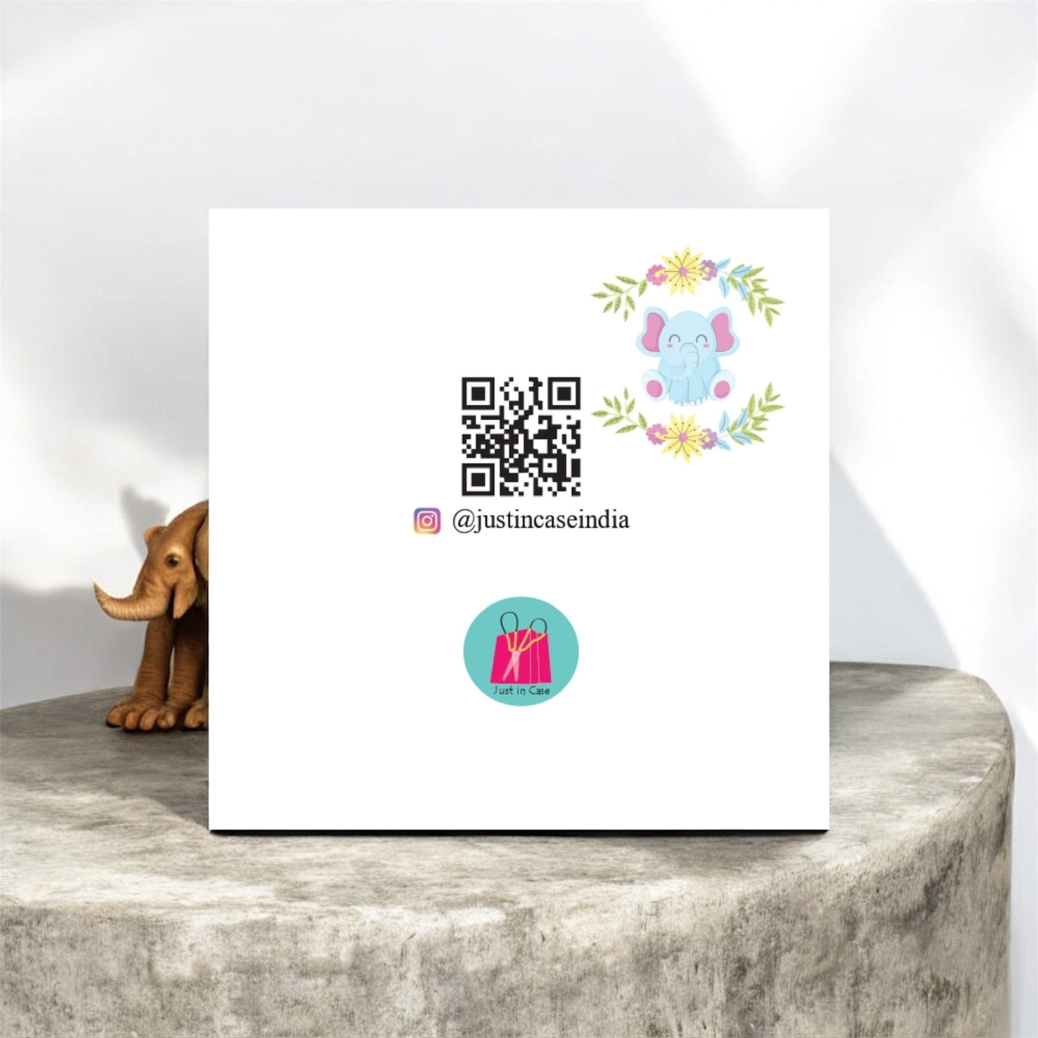 Memo Block – Elephant | Cute Animal-Themed Desk Memo Notebook