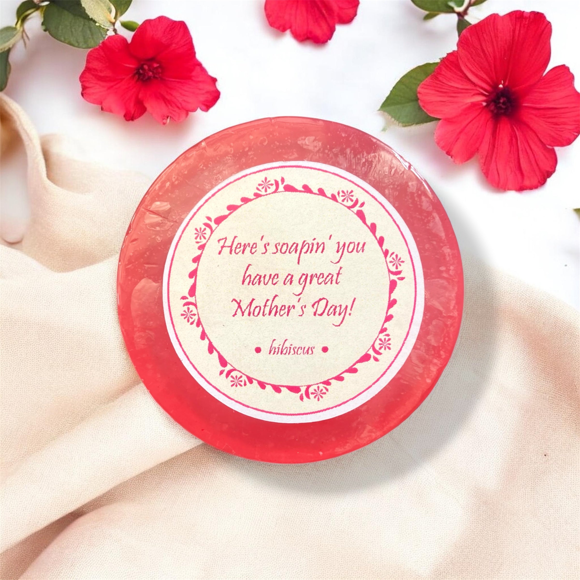 Mother's Day Soap - Hibiscus