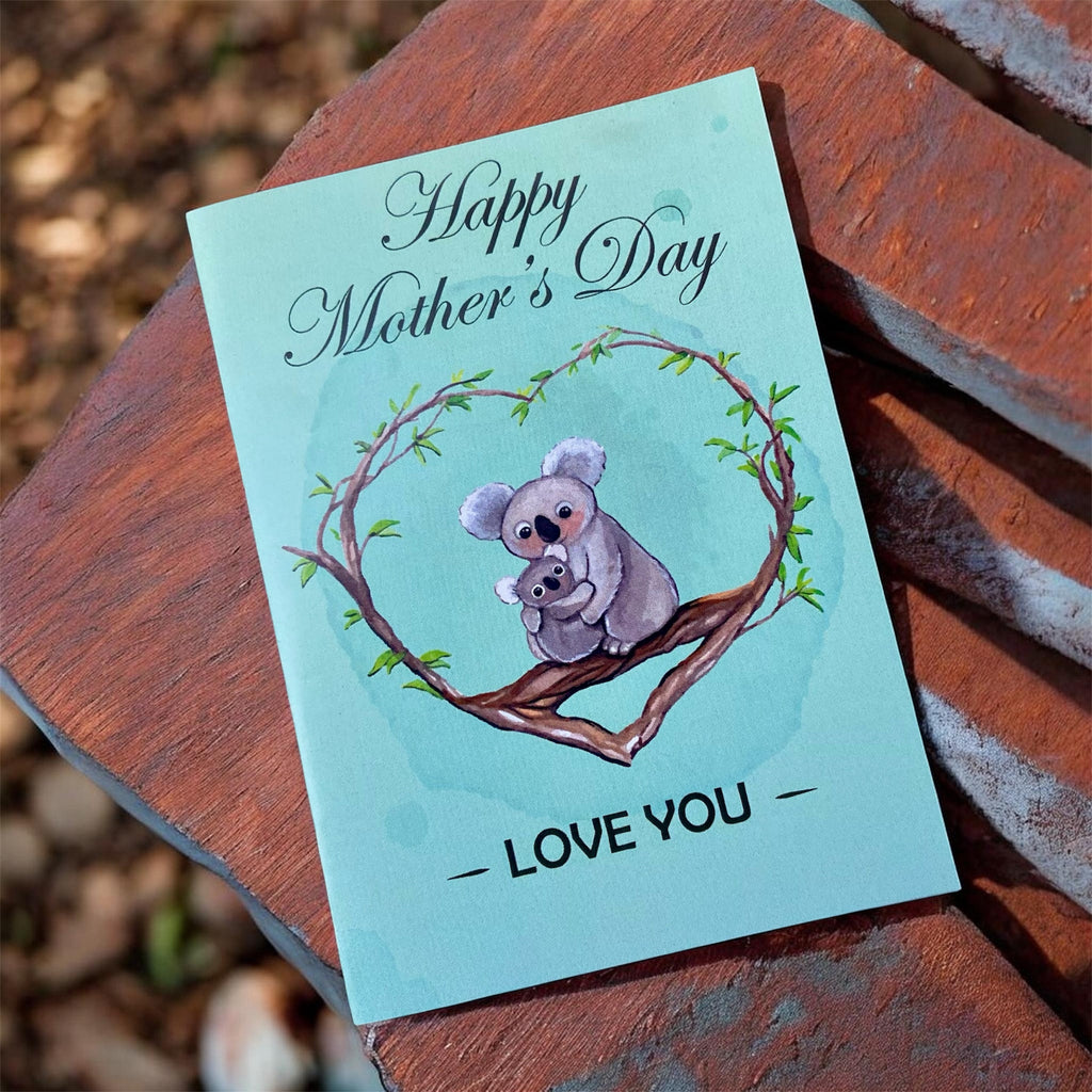 Mother's Day Card - Koala Cuddles