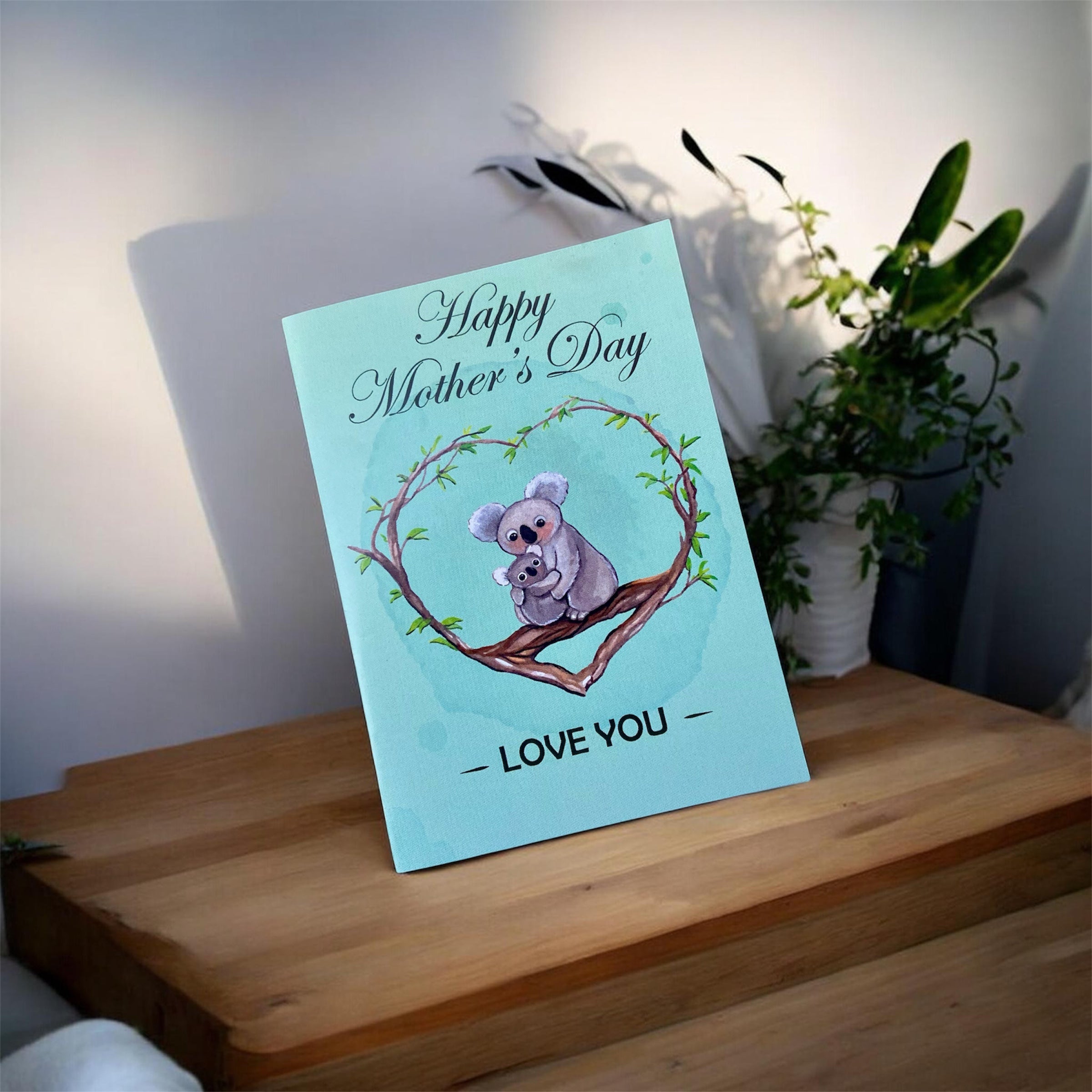 Mother's Day Card - Koala Cuddles