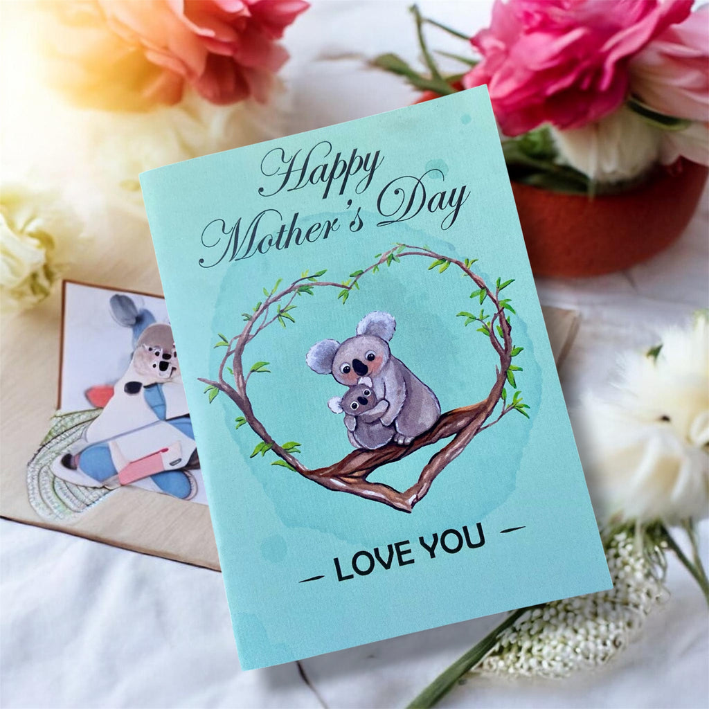 Mother's Day Card - Koala Cuddles