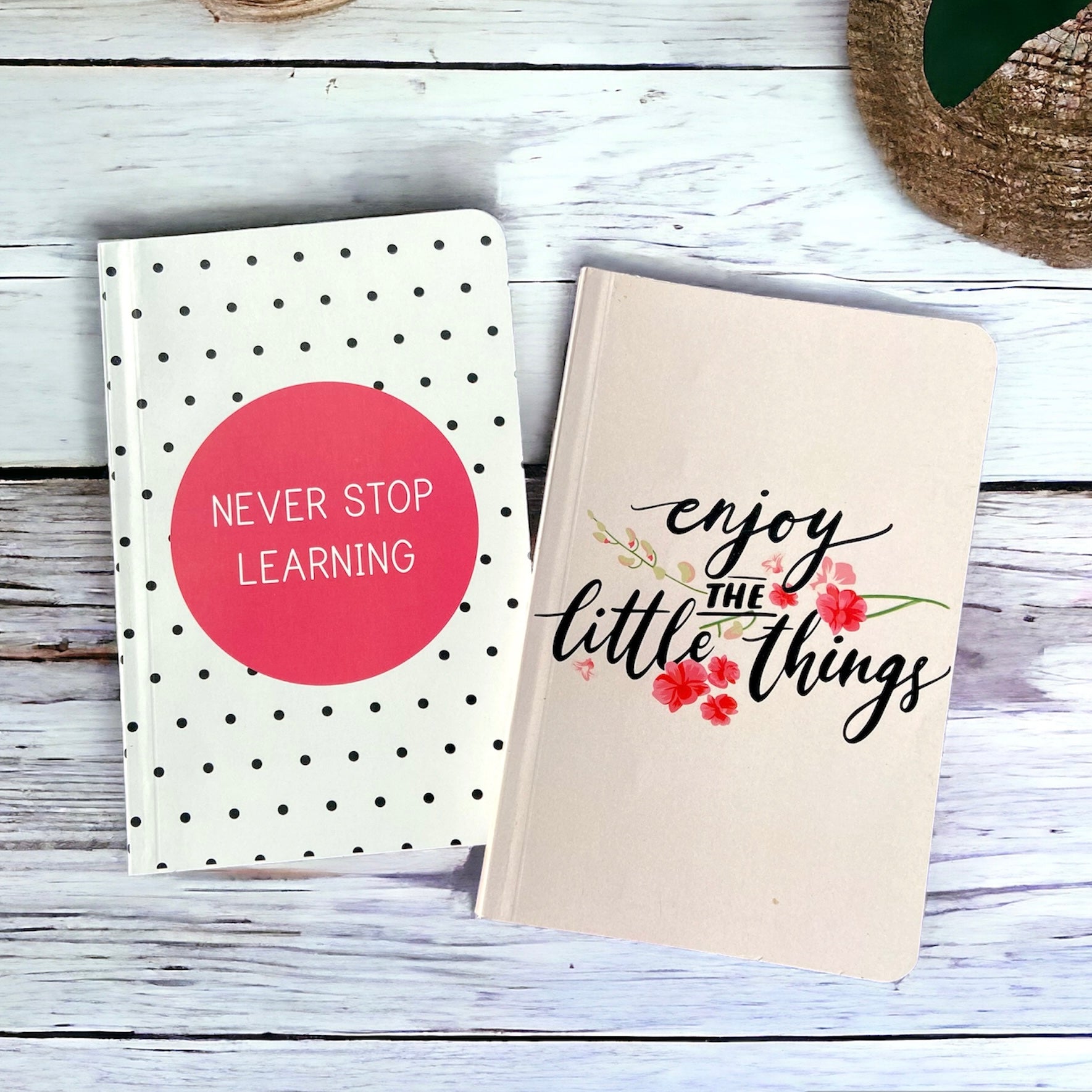 Notebook – Enjoy The Little Things | Cute Daily Gratitude Notebook