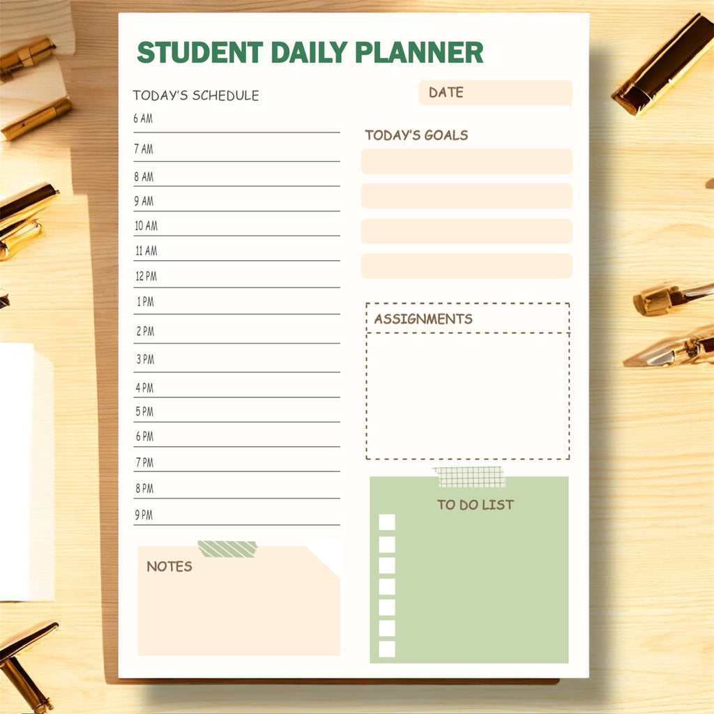 Ultimate Stationery Combo - Study Buddies | Student Planner & Cute Desk Essentials