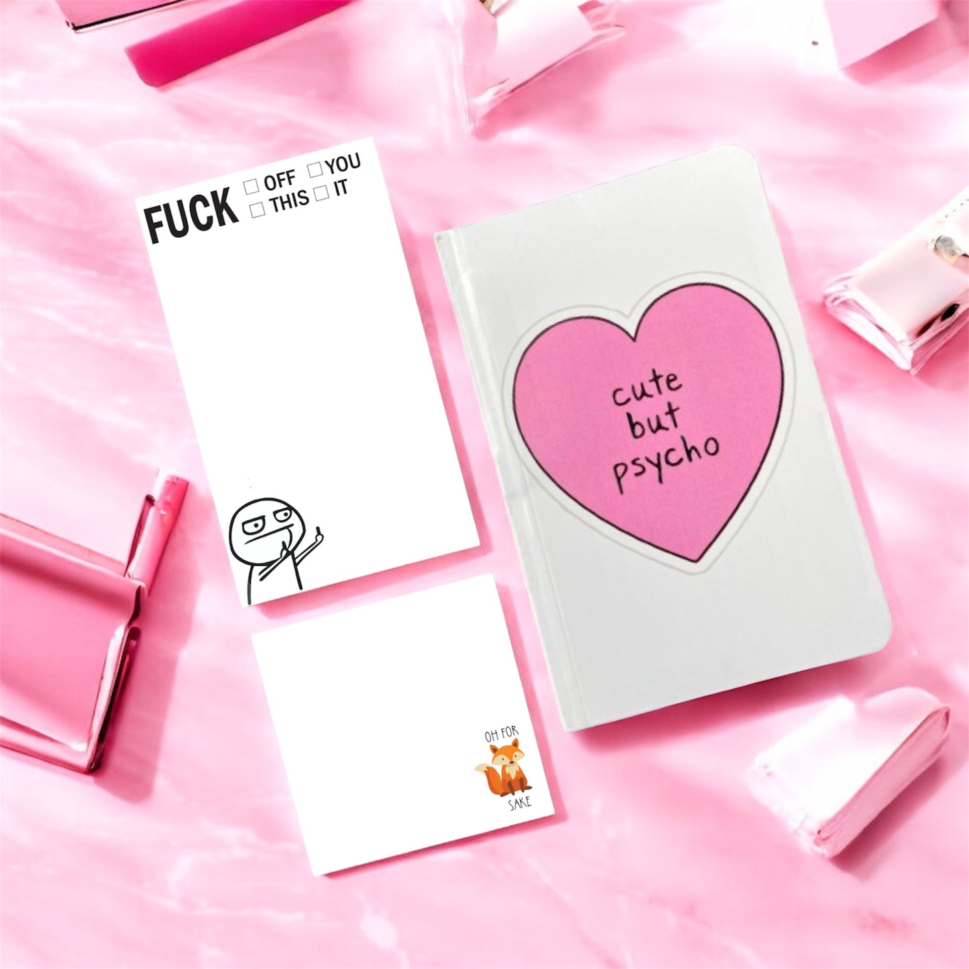 Stationery Combo – Rebel Kid | Fun & Quirky Stationery Set