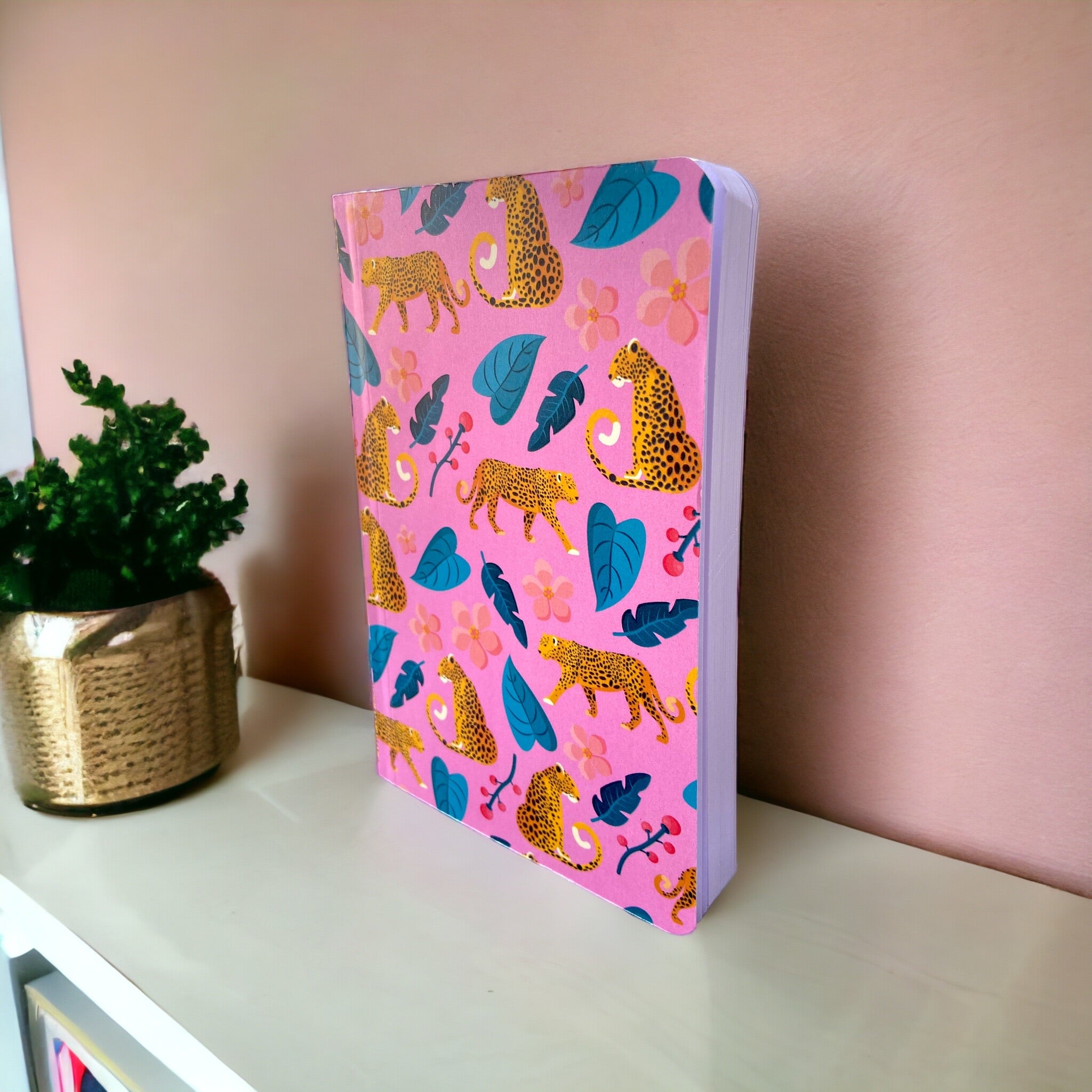 Notebook – Tiger Pattern | Bold Animal Print Writing Notebook