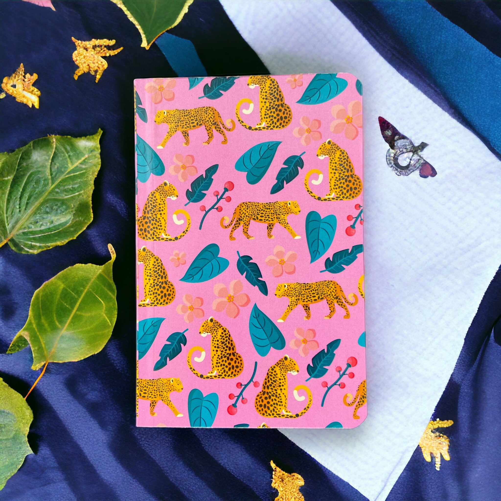 Notebook – Tiger Pattern | Bold Animal Print Writing Notebook