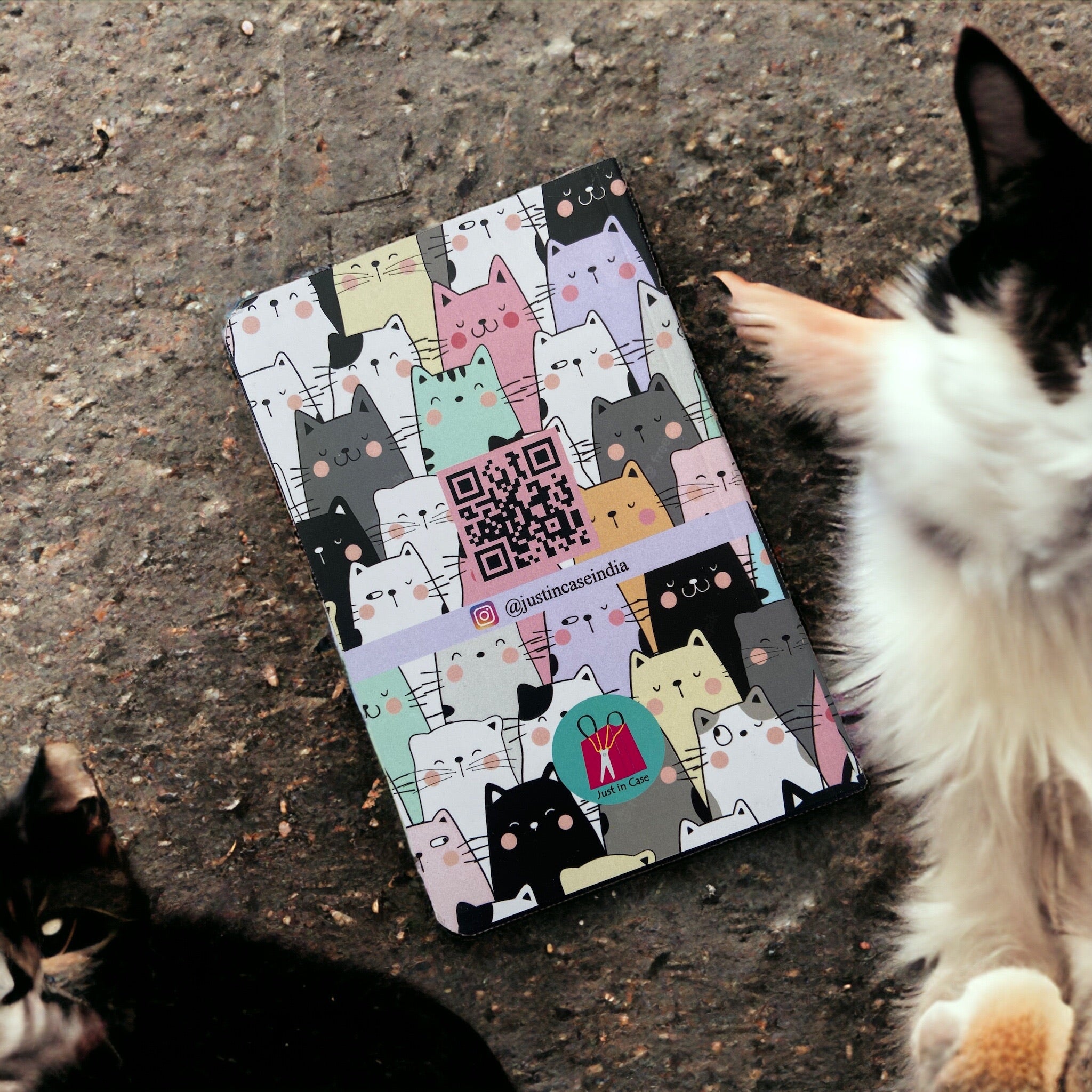 Notebook – Cats Pattern | Adorable Cat Lover Stationery Gift
