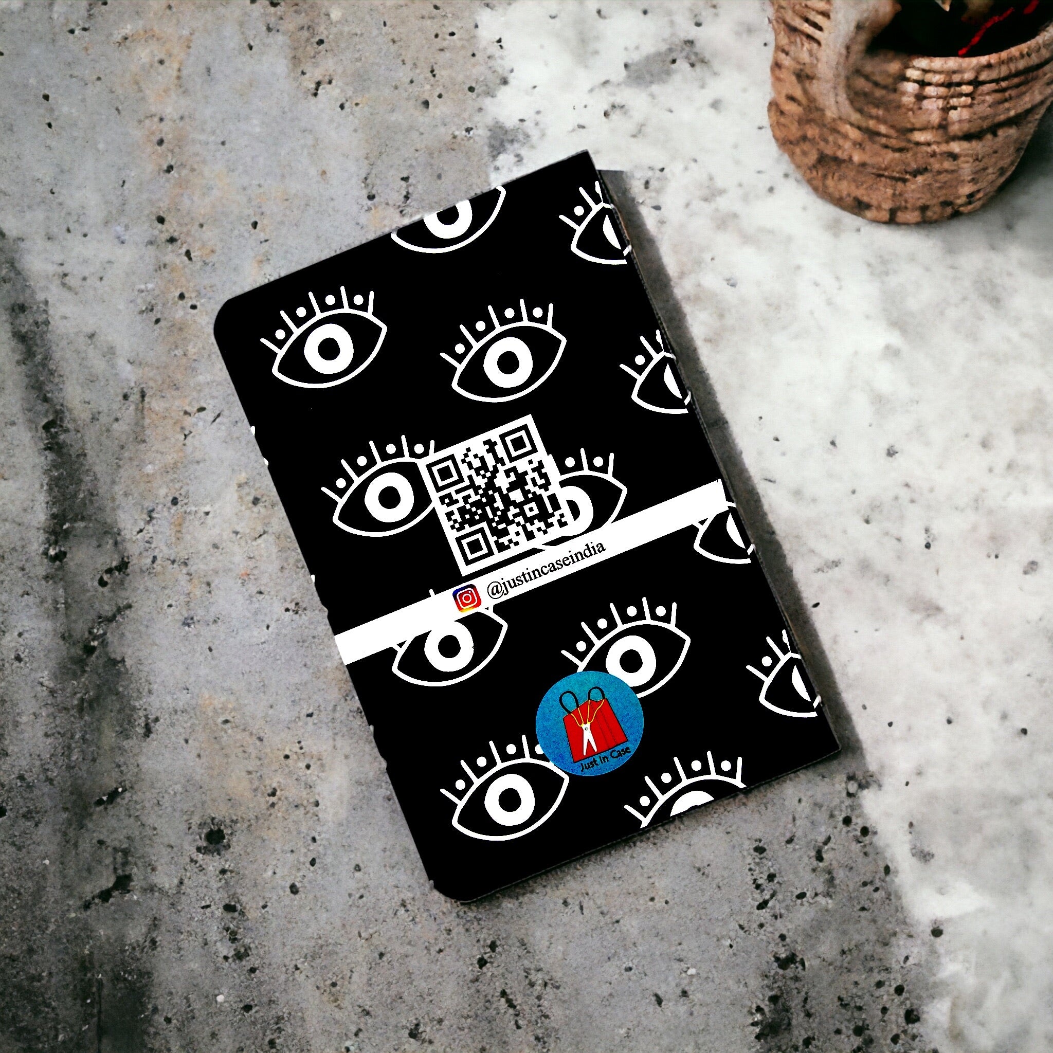 Notebook – Evil Eye | Protective & Stylish Blue Charm Journal