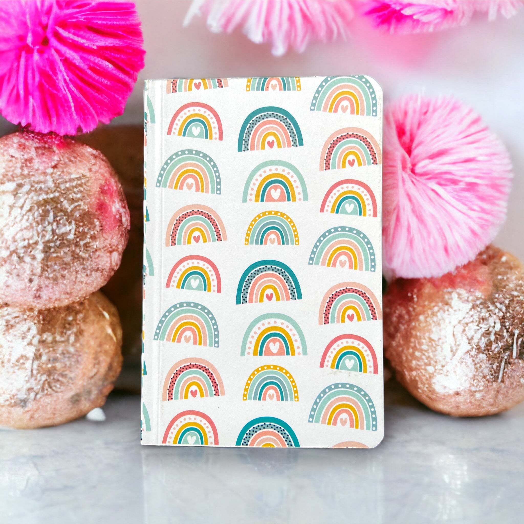 Notebook – Rainbows Pattern | Colorful Cute Writing Pad