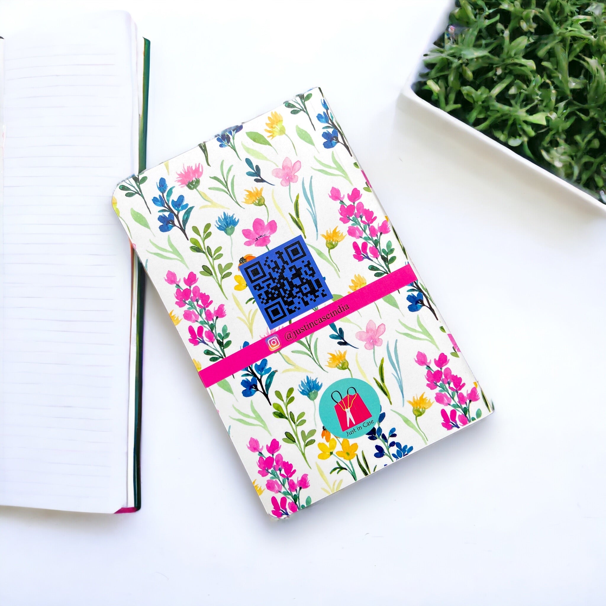 Notebook – Floral Things To Do | Pretty Flower Print Planner