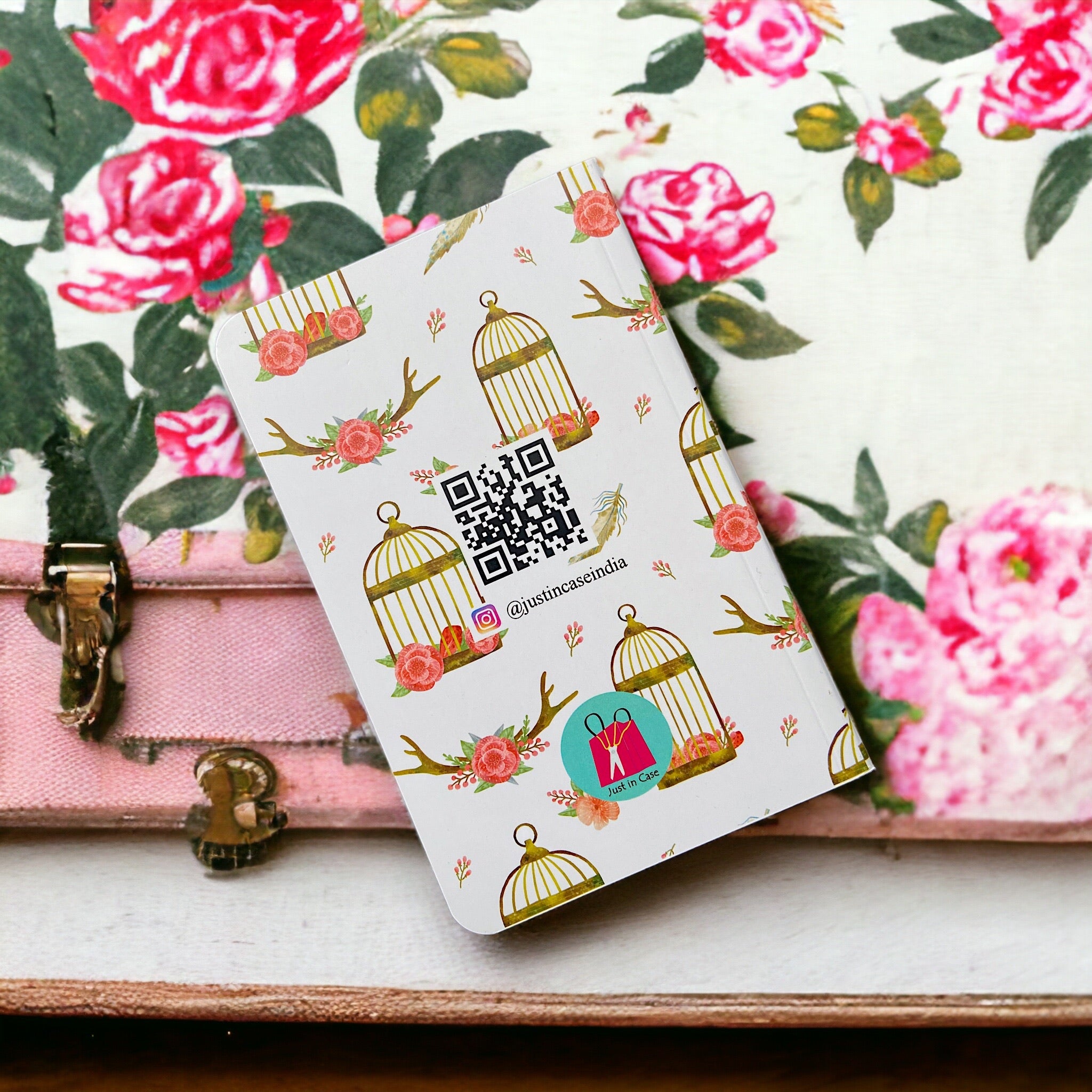 Notebook – Bird Cage | Vintage Aesthetic Daily Journal