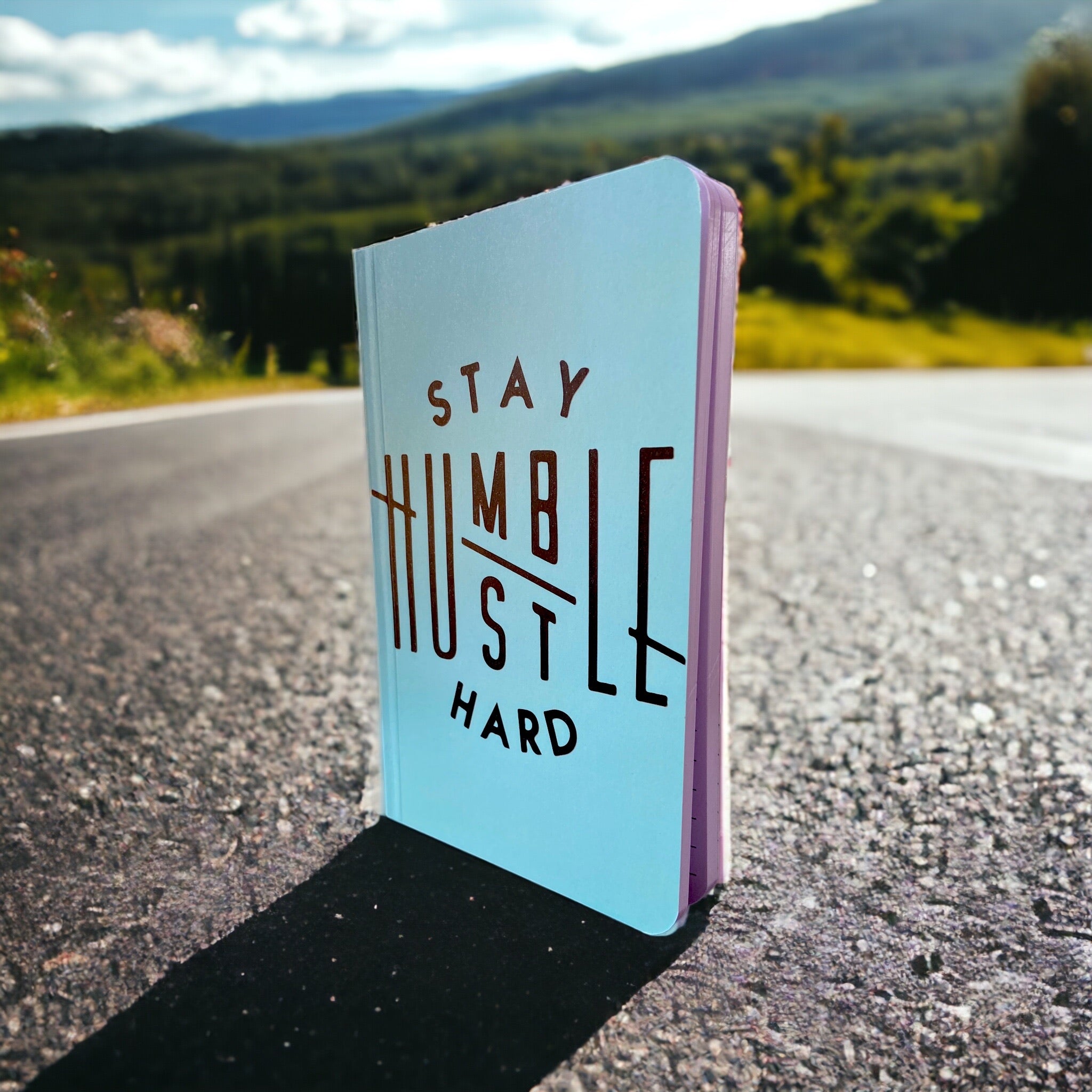 Notebook – Stay Humble Hustle Hard | Motivational Work Journal