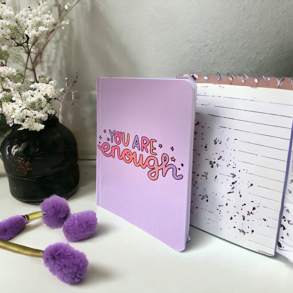 Notebook – You Are Enough | Positive Affirmation Daily Notebook