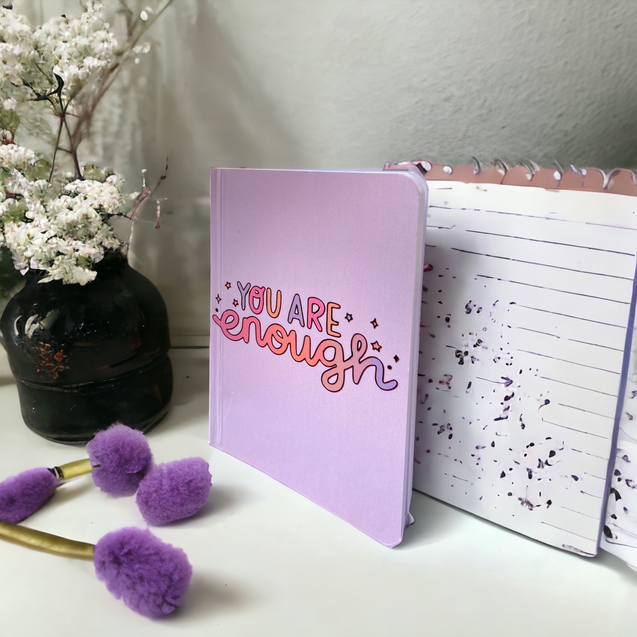 Notebook – You Are Enough | Positive Affirmation Daily Notebook