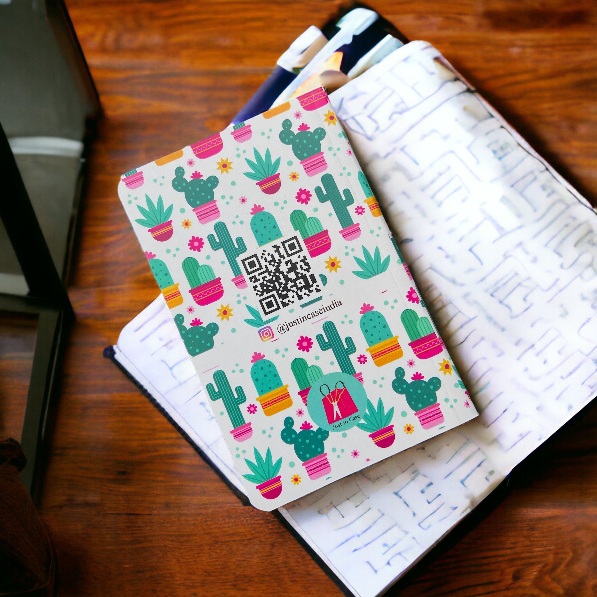Notebook – Cactus | Minimal Aesthetic Desert-Themed Notebook