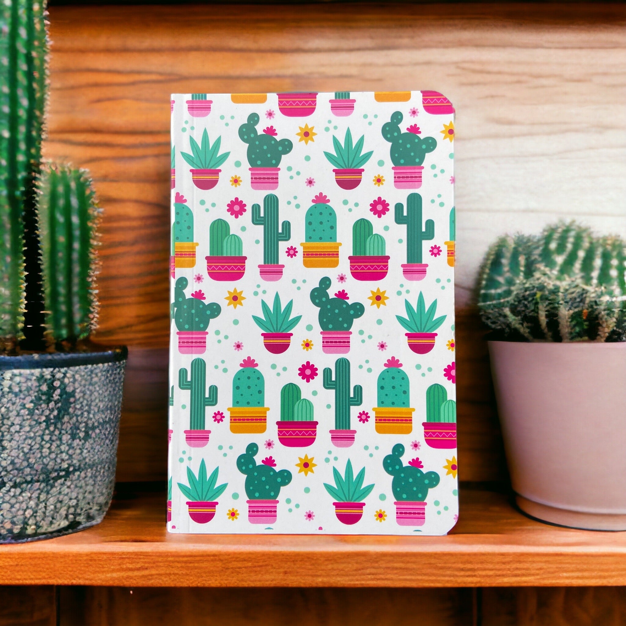 Notebook – Cactus | Minimal Aesthetic Desert-Themed Notebook