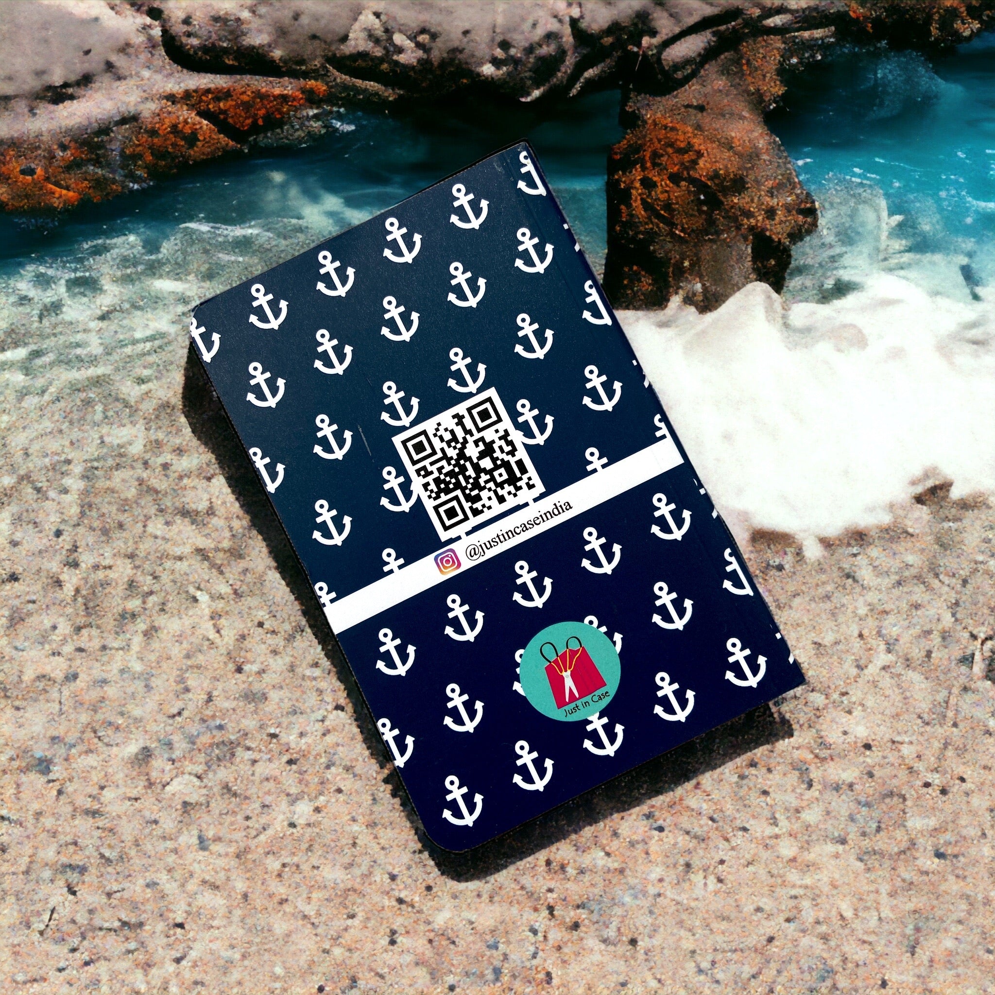 Notebook – Anchors | Nautical Inspired Stationery Journal