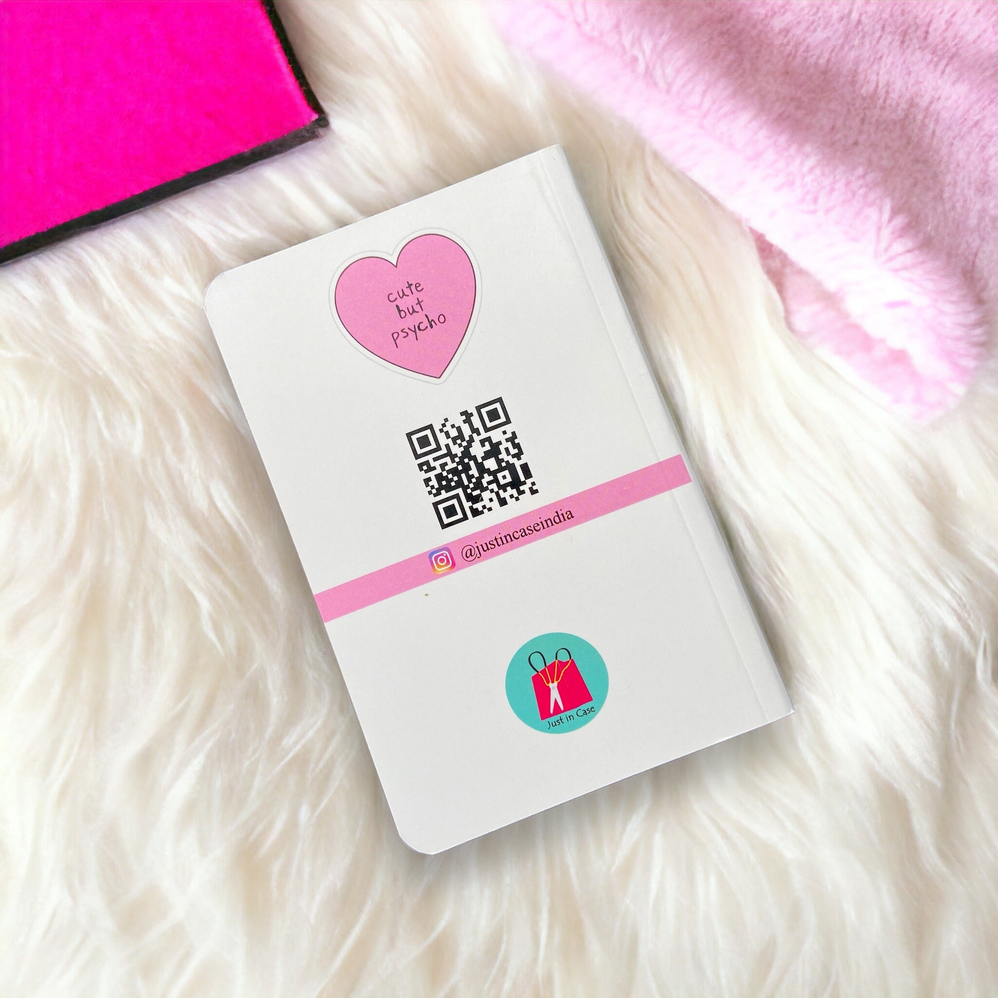 Notebook – Cute But Psycho | Fun & Sassy Quote Notebook