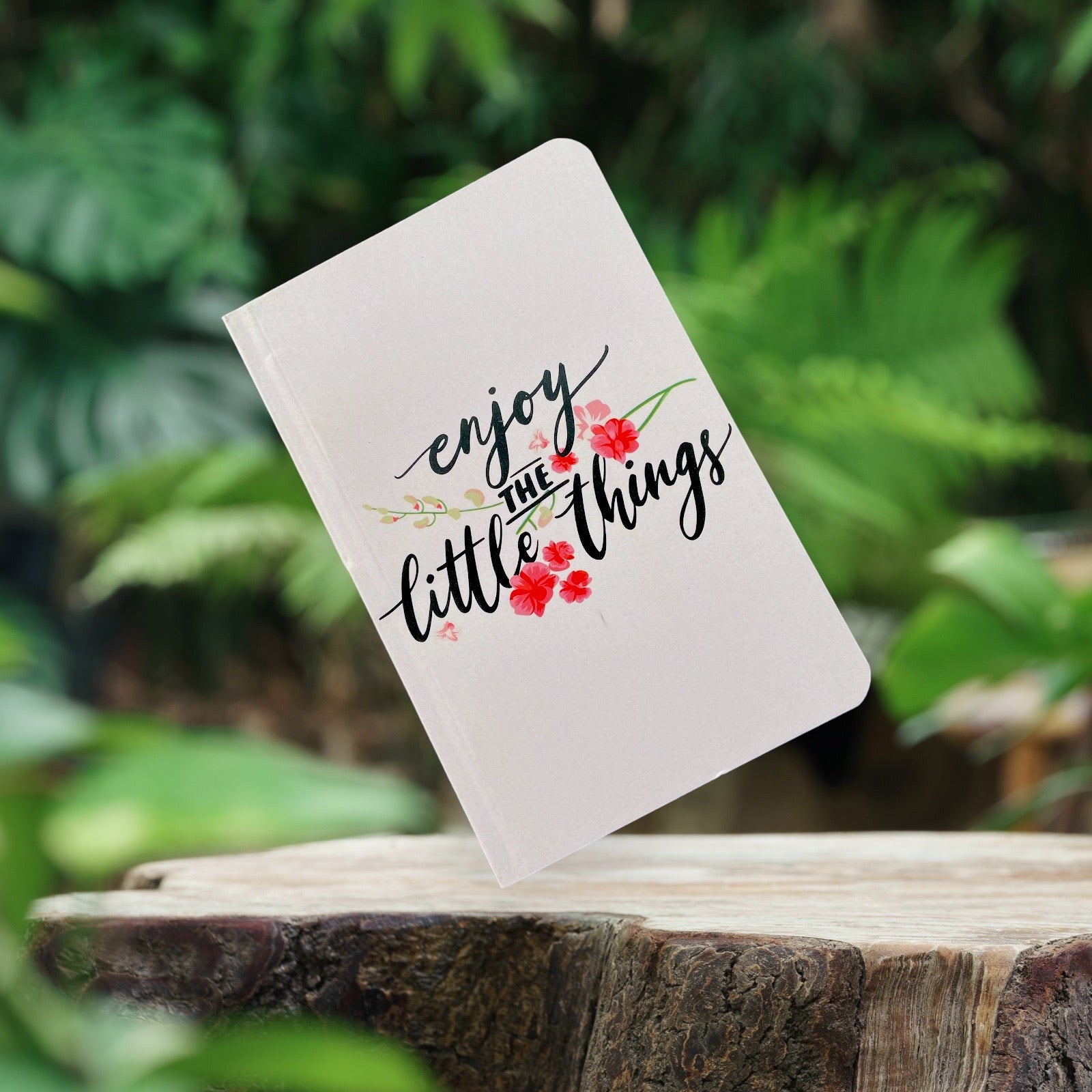 Notebook – Enjoy The Little Things | Cute Daily Gratitude Notebook