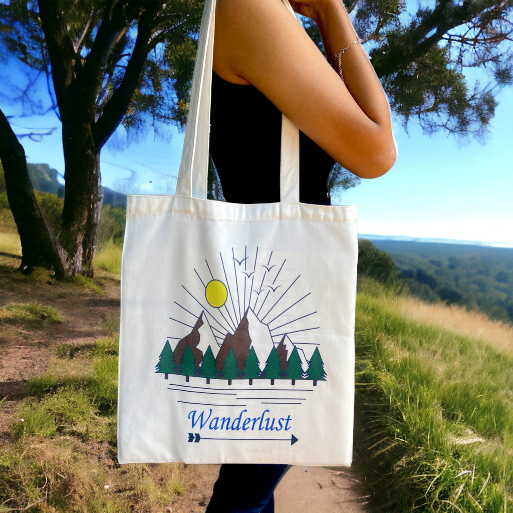 Tote Bag – Wanderlust | Stylish Bag for Travel Lovers