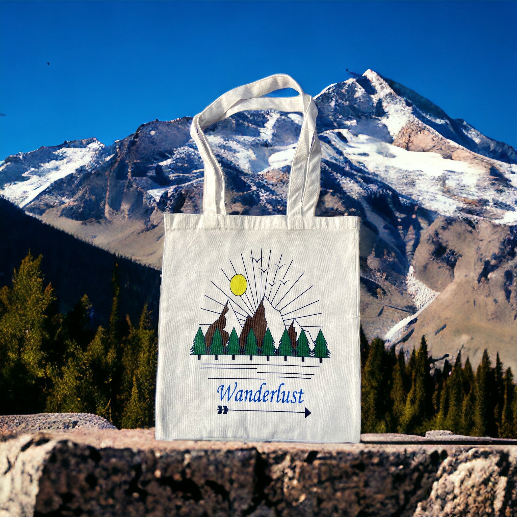 Tote Bag – Wanderlust | Stylish Bag for Travel Lovers