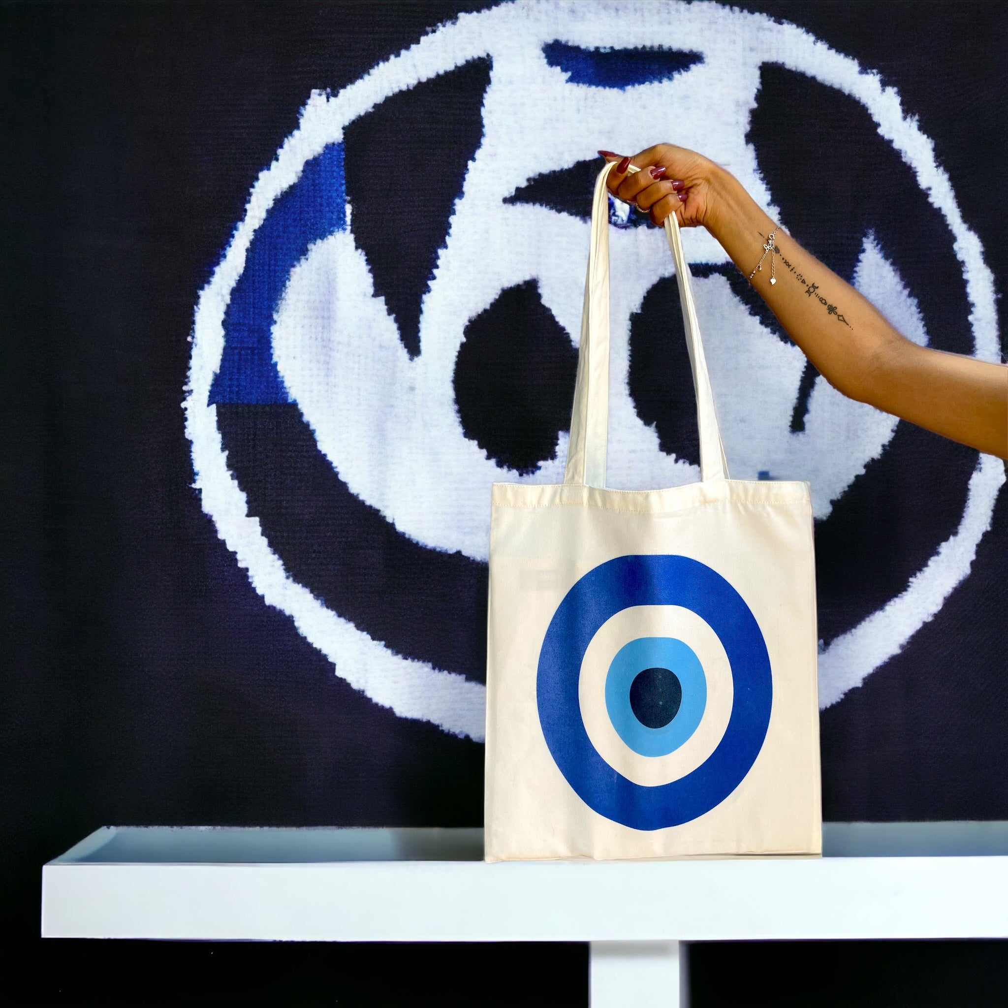 Tote Bag – Evil Eye | Protective & Trendy Fashion Bag