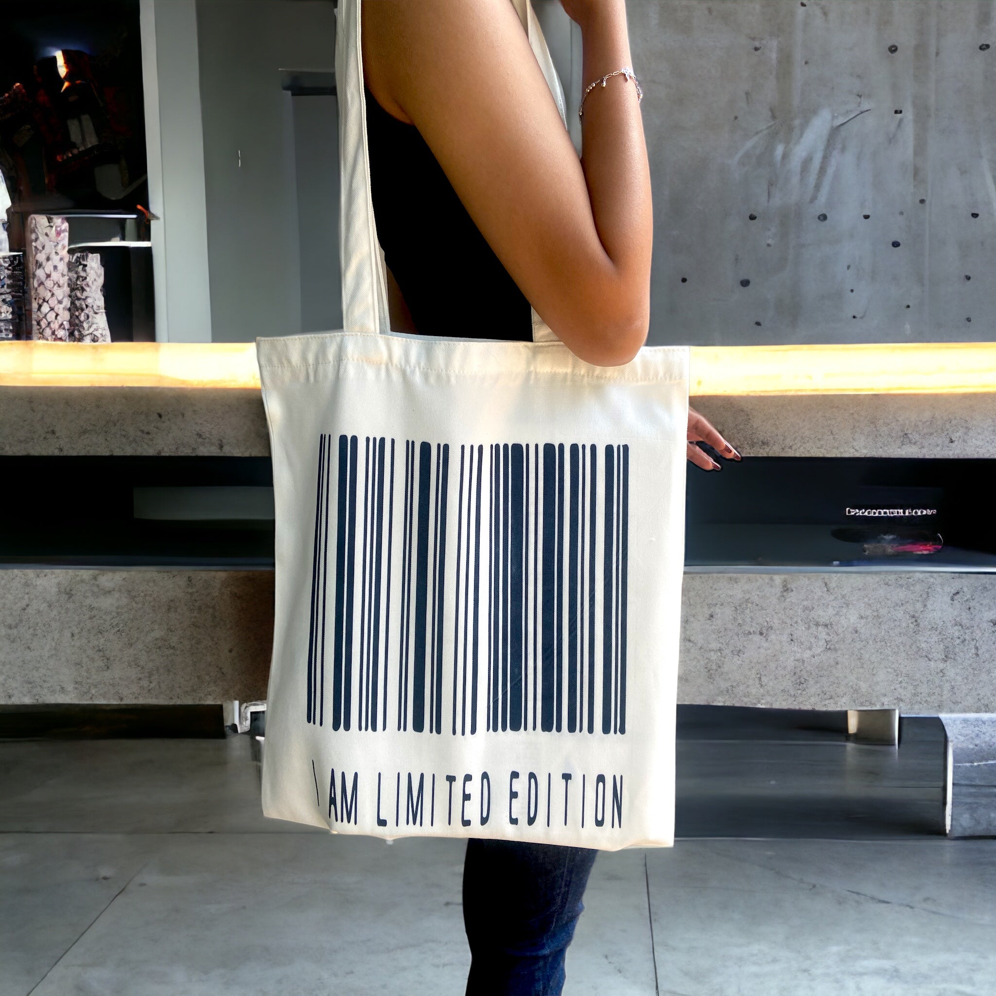 Tote Bag – I Am Limited Edition | Unique & Trendy Everyday Tote
