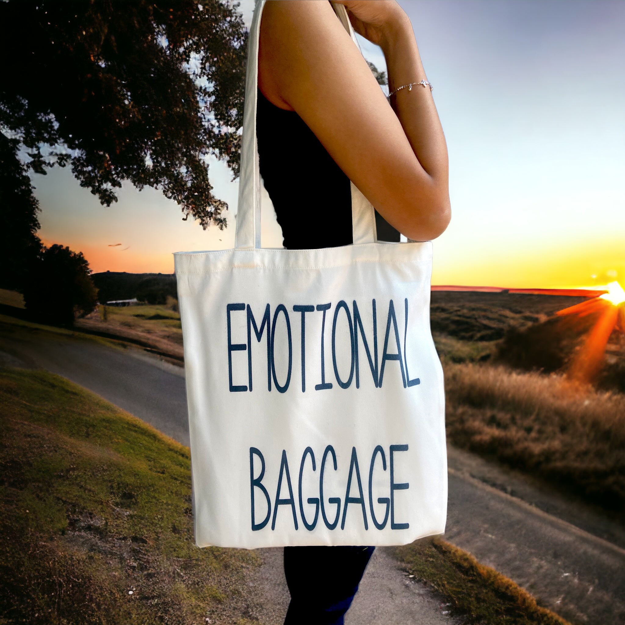 Tote Bag – Emotional Baggage | Fun & Relatable Tote Bag