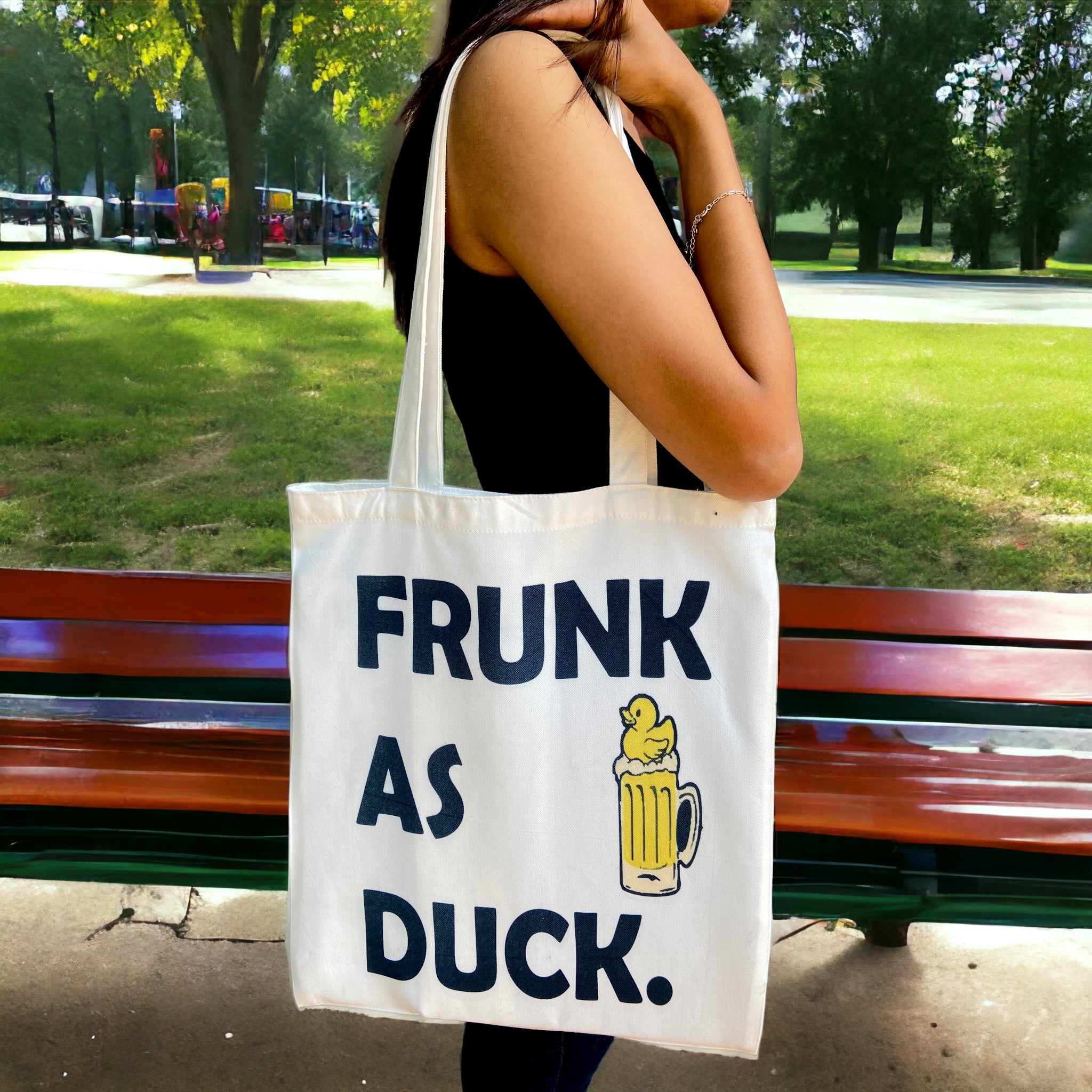 Tote Bag – Frunk As Duck | Humorous & Quirky Statement Tote