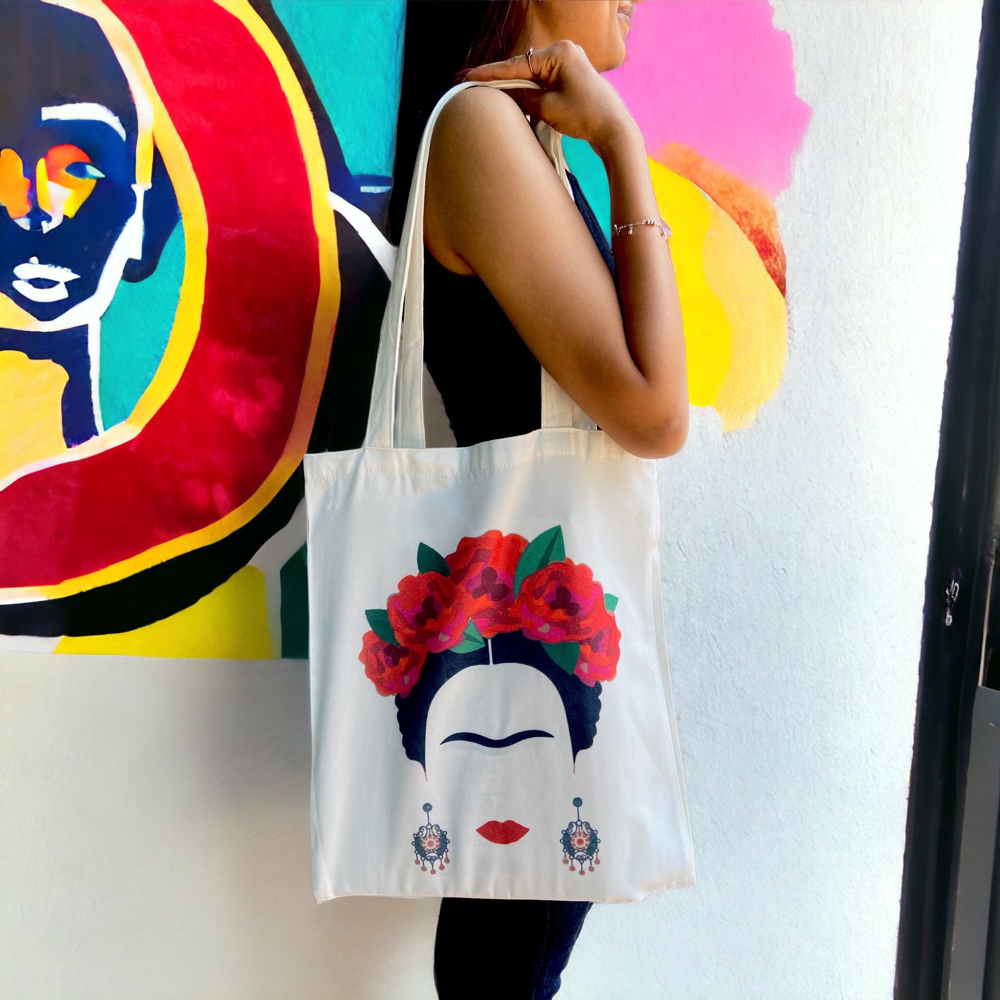 Tote Bag – Frida Kahlo | Artistic & Bold Fashion Tote