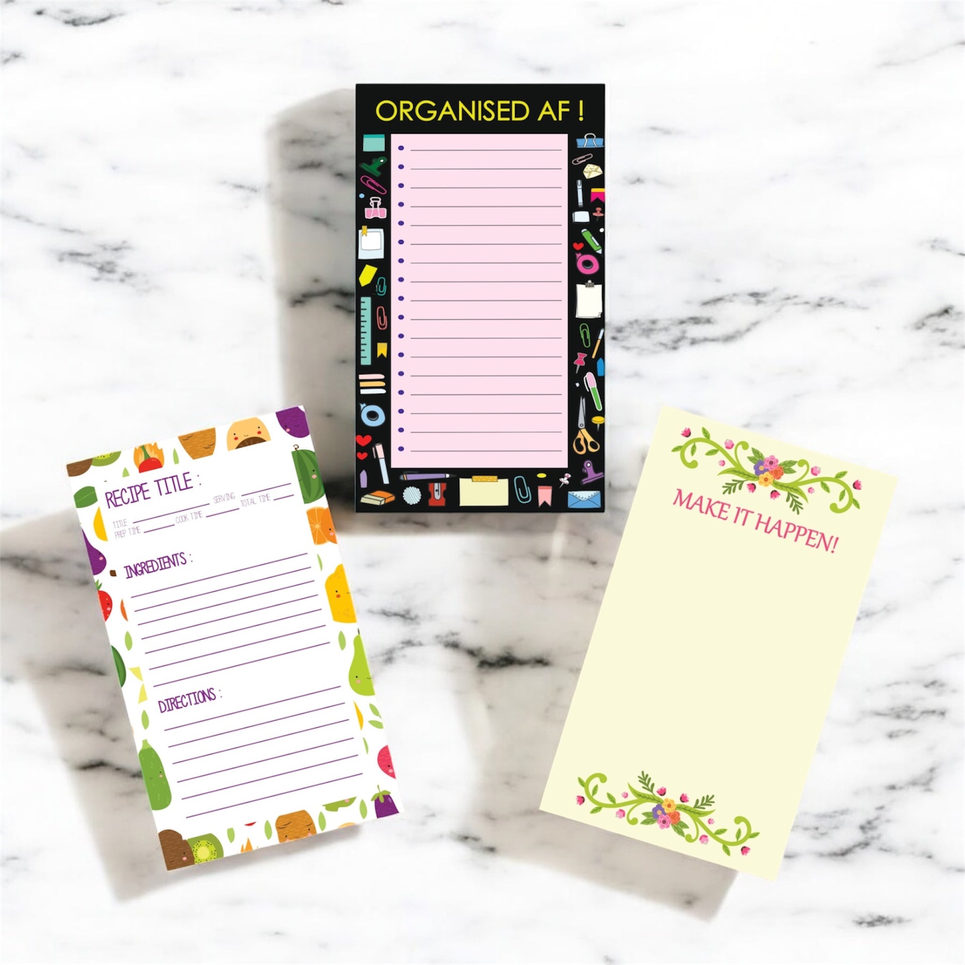 To-Do List Combo – Whisk Work Win | Fun Productivity Planner Set