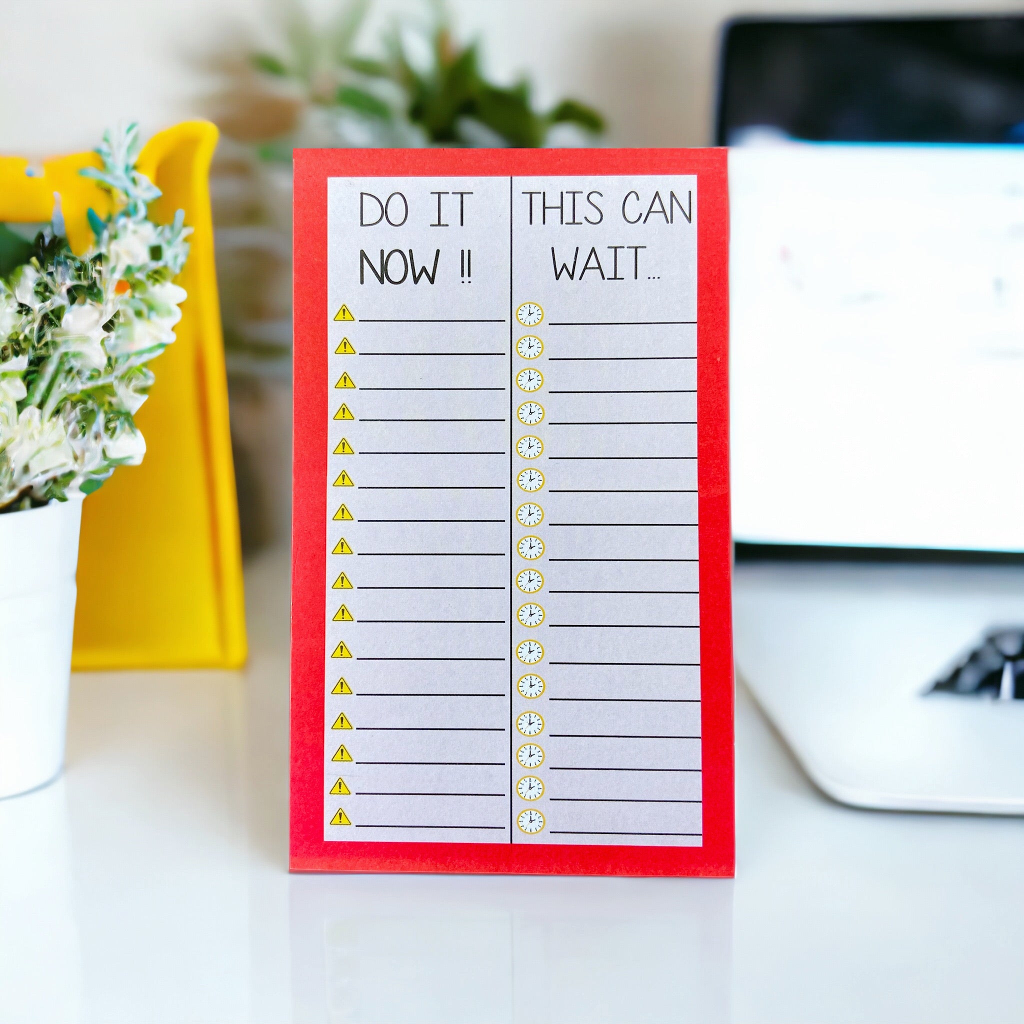 To-Do List – Do It Now This Can Wait | Humorous Daily Planner Notebook