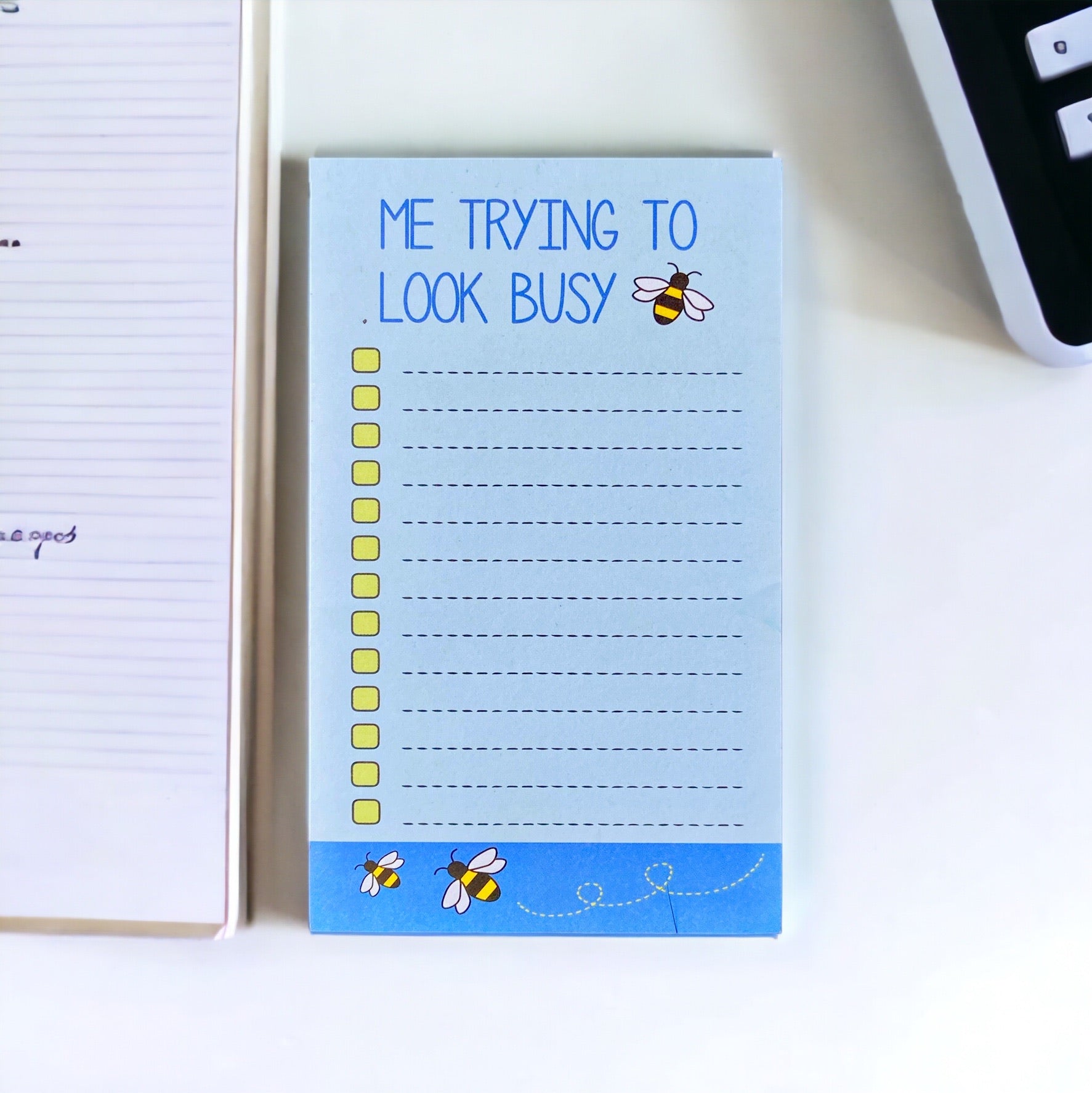 To-Do List – Me Trying To Look Busy | Fun & Relatable Task Notebook