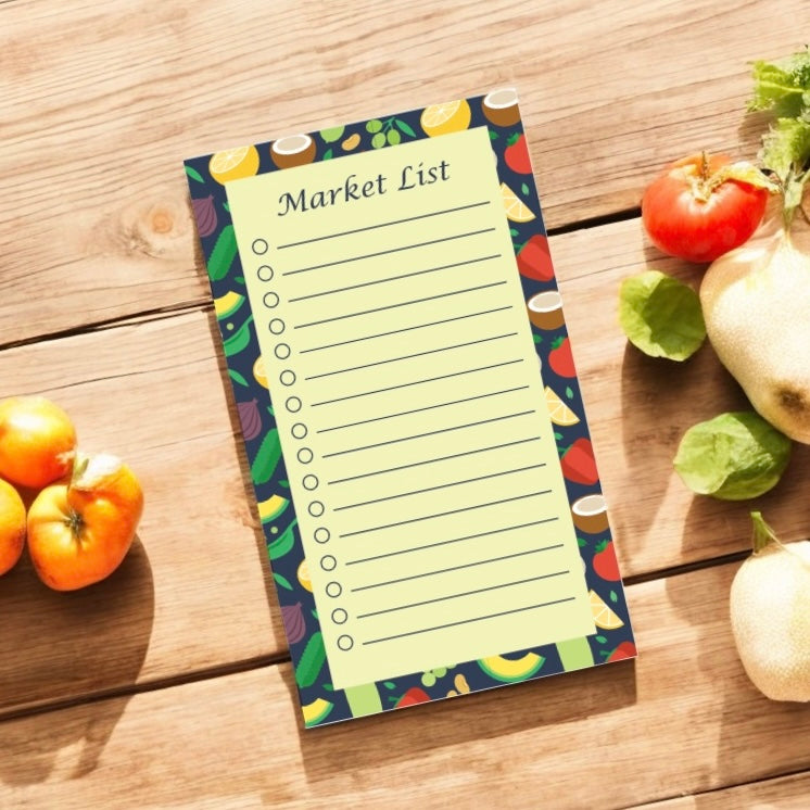 To-Do List – Market List | Practical & Fun Organizer Notebook