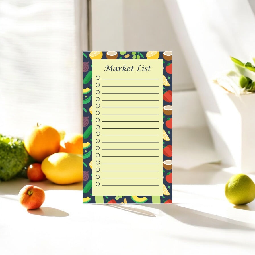 To-Do List – Market List | Practical & Fun Organizer Notebook