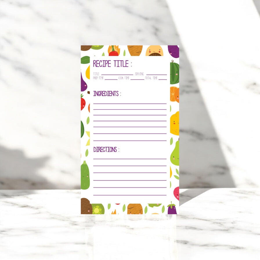 To-Do List – Recipe List | Fun & Functional Kitchen Planner Notebook