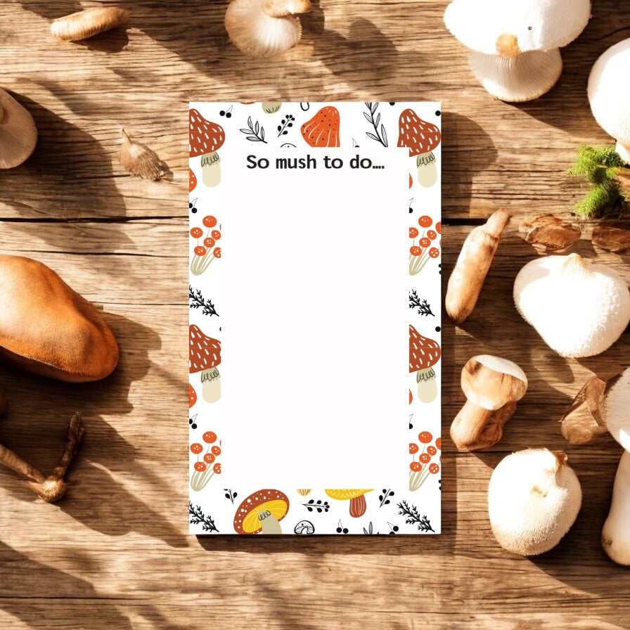 To-Do List – So Mush To Do | Cute & Quirky Daily Task Notebook